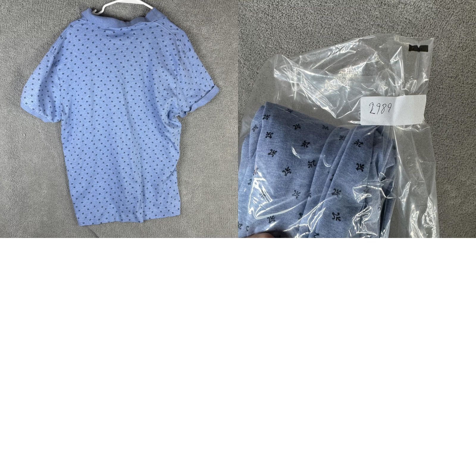 Polo Ralph Lauren Polo Ralph Lauren Polo Shirt Mens 2XL Blue Geometric Pony Logo Slim Fit Short Sleeve Shirt Regular Mens West Size US XXL / EU 58 / 5 - 9 Thumbnail