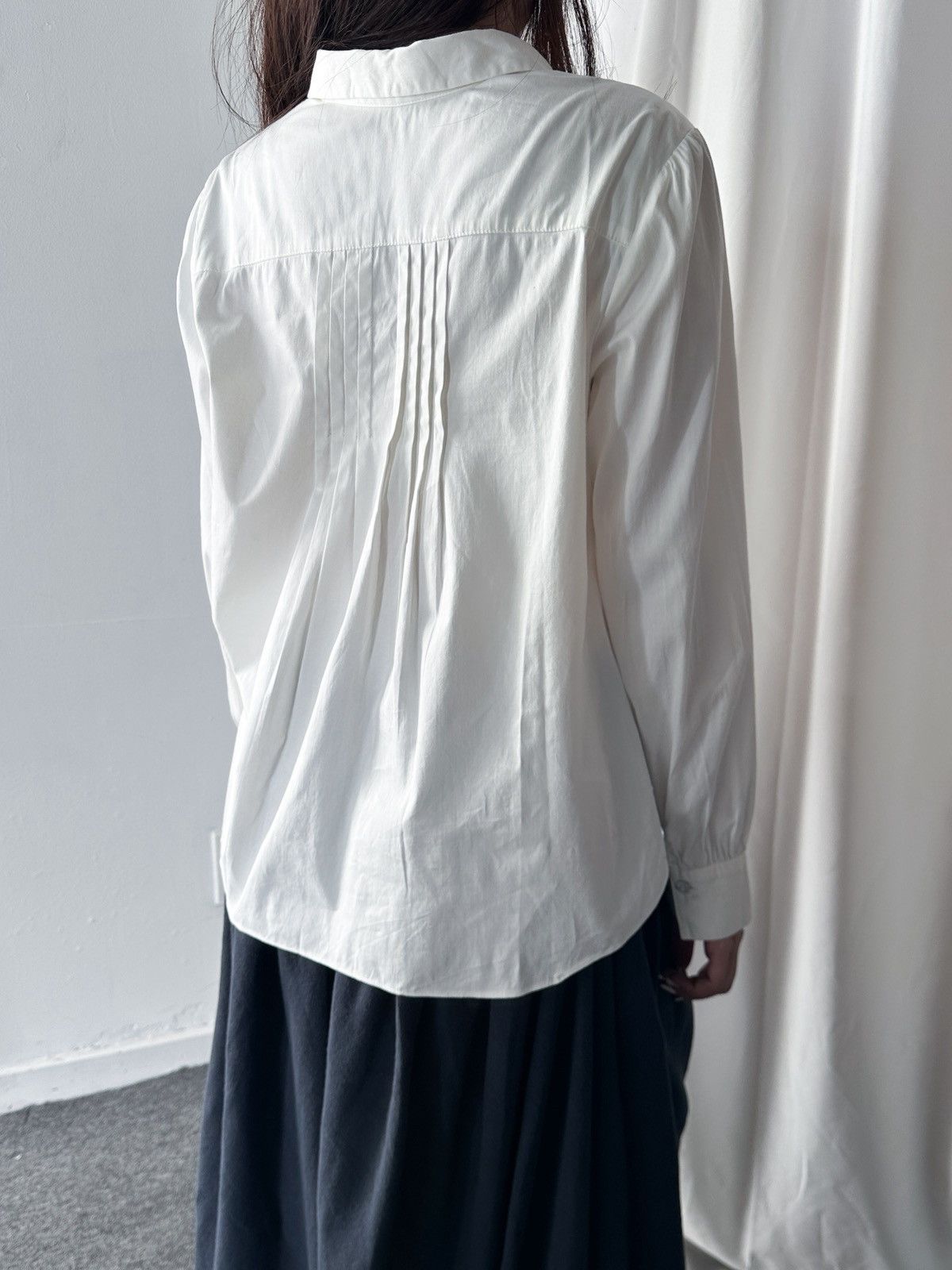 Comme des Garcons CDG VIBE - Japanese Design - Jupiter Floral Appliqué Blouse Size M / US 6-8 / IT 42-44 - 3 Thumbnail