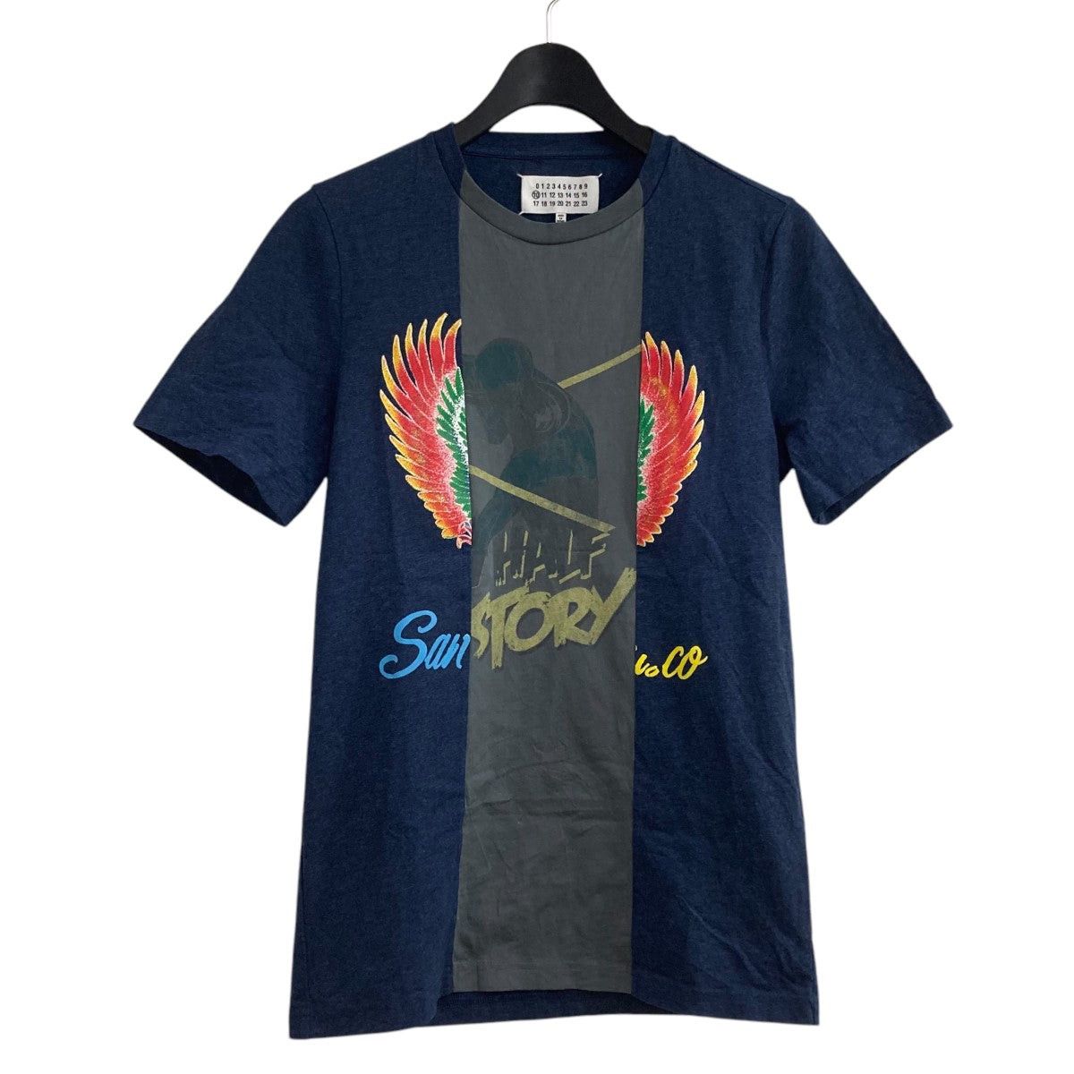Maison Margiela Reconstructed Logo Tee Size US S / EU 44-46 / 1 - 1 Thumbnail