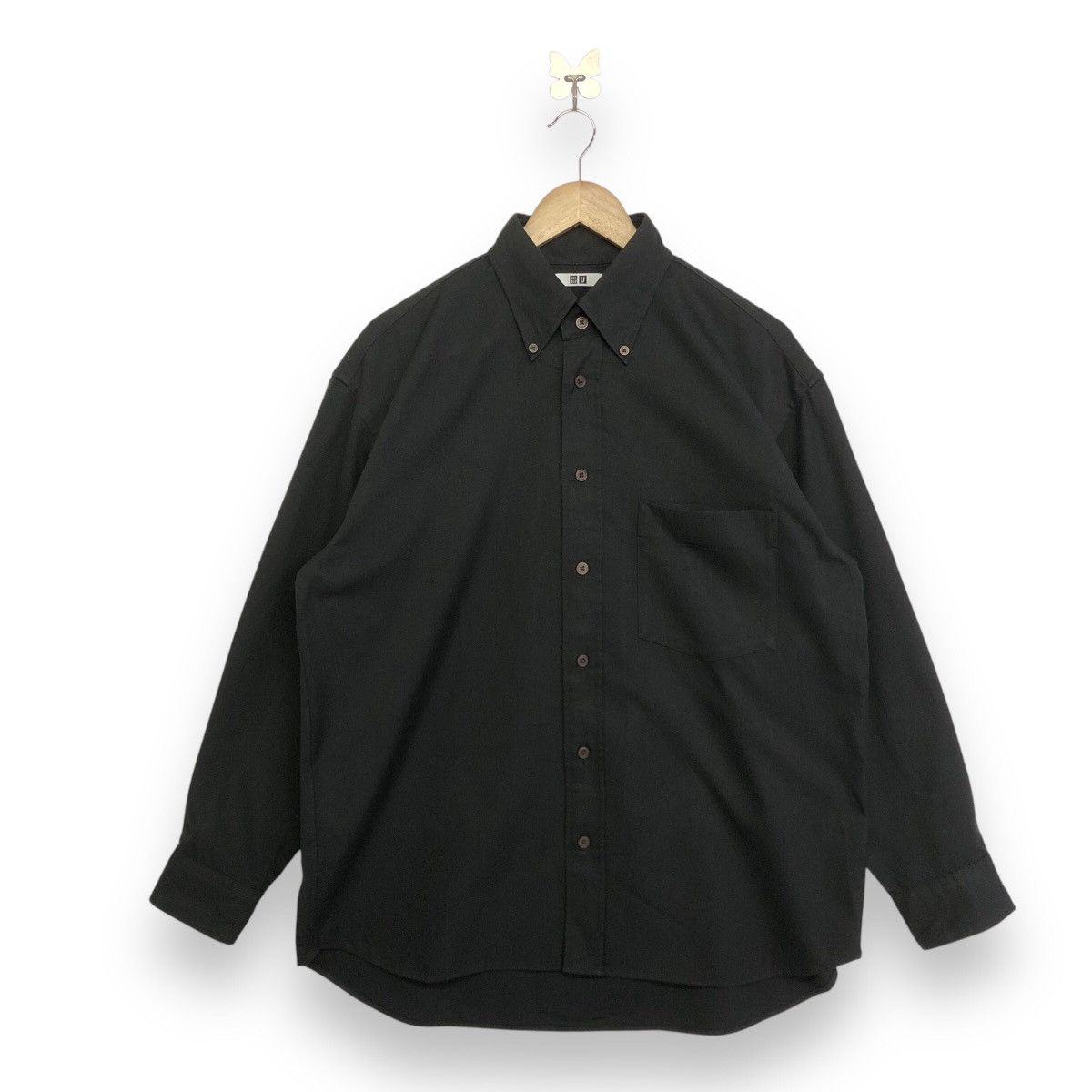 Lemaire × Uniqlo Uniqlo X Christophe Lemaire Drape Oversize Button Shirt Size US M / EU 48-50 / 2 - 2 Thumbnail