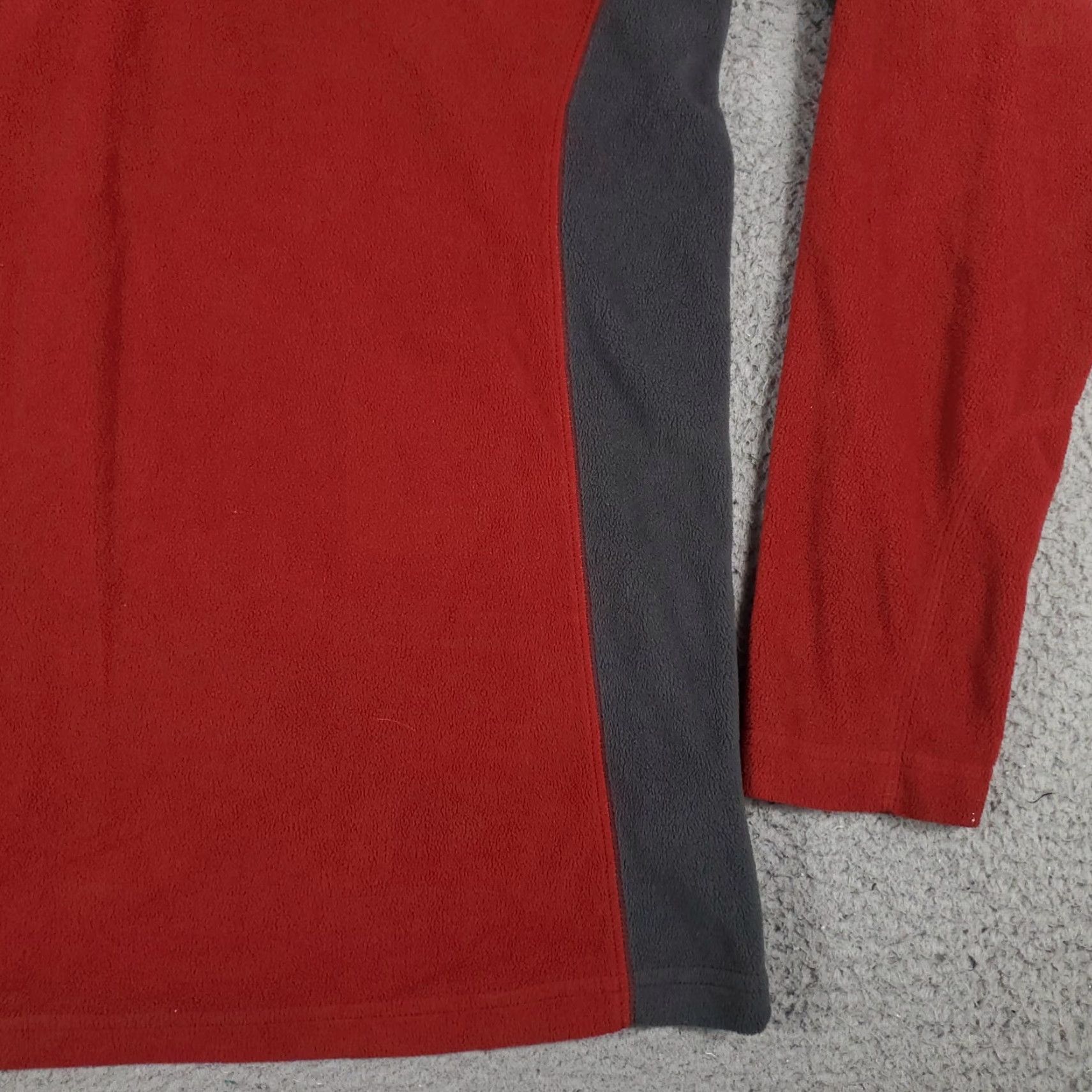 Vintage Columbia Sweater Mens Large Red Fleece 1/4 Zip Pullover Size US L / EU 52-54 / 3 - 5 Thumbnail