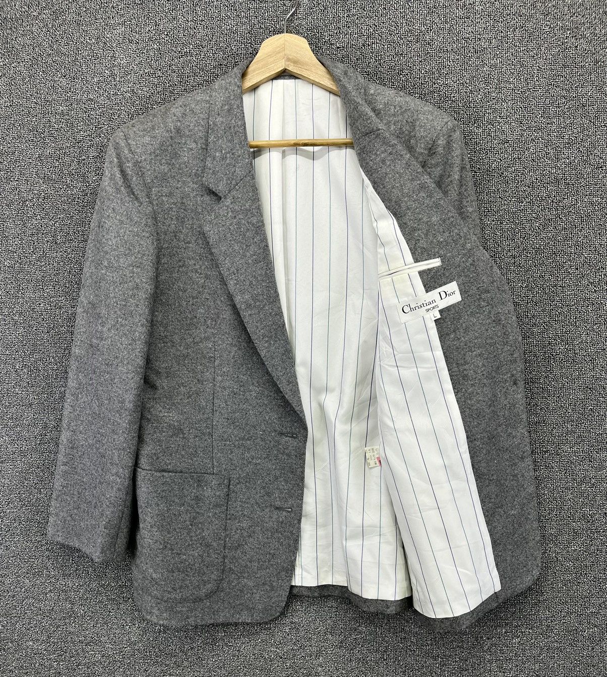 Christian Dior Monsieur Vintage Christian Dior Monsieur Wool Blazer Coat Jacket Size US L / EU 52-54 / 3 - 6 Thumbnail