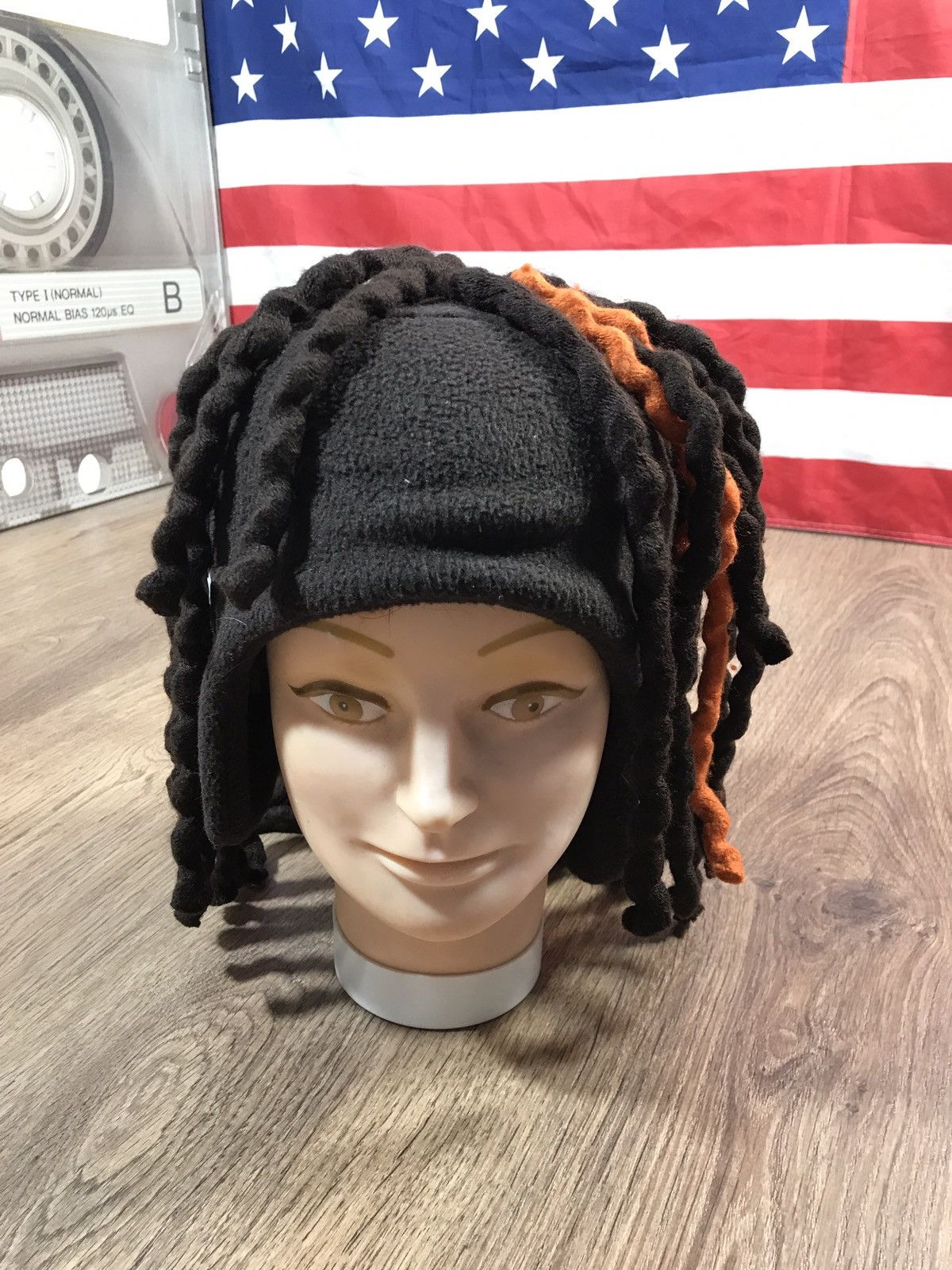 Japanese Brand × Vintage Vintage Hat Dreadlock Snow Cap Size ONE SIZE - 2 Thumbnail