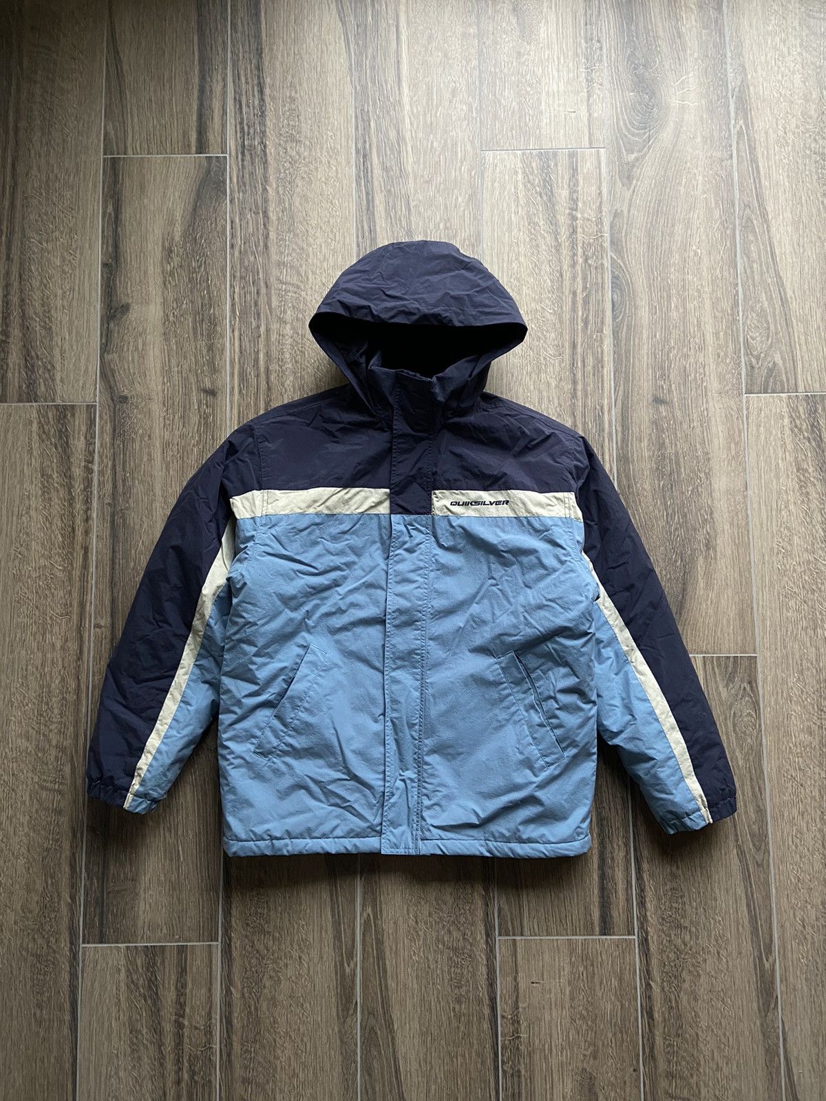 Quicksilver × Vintage Vintage Quicksilver big logo jackets mens y2k surf style Size US S / EU 44-46 / 1 - 2 Thumbnail