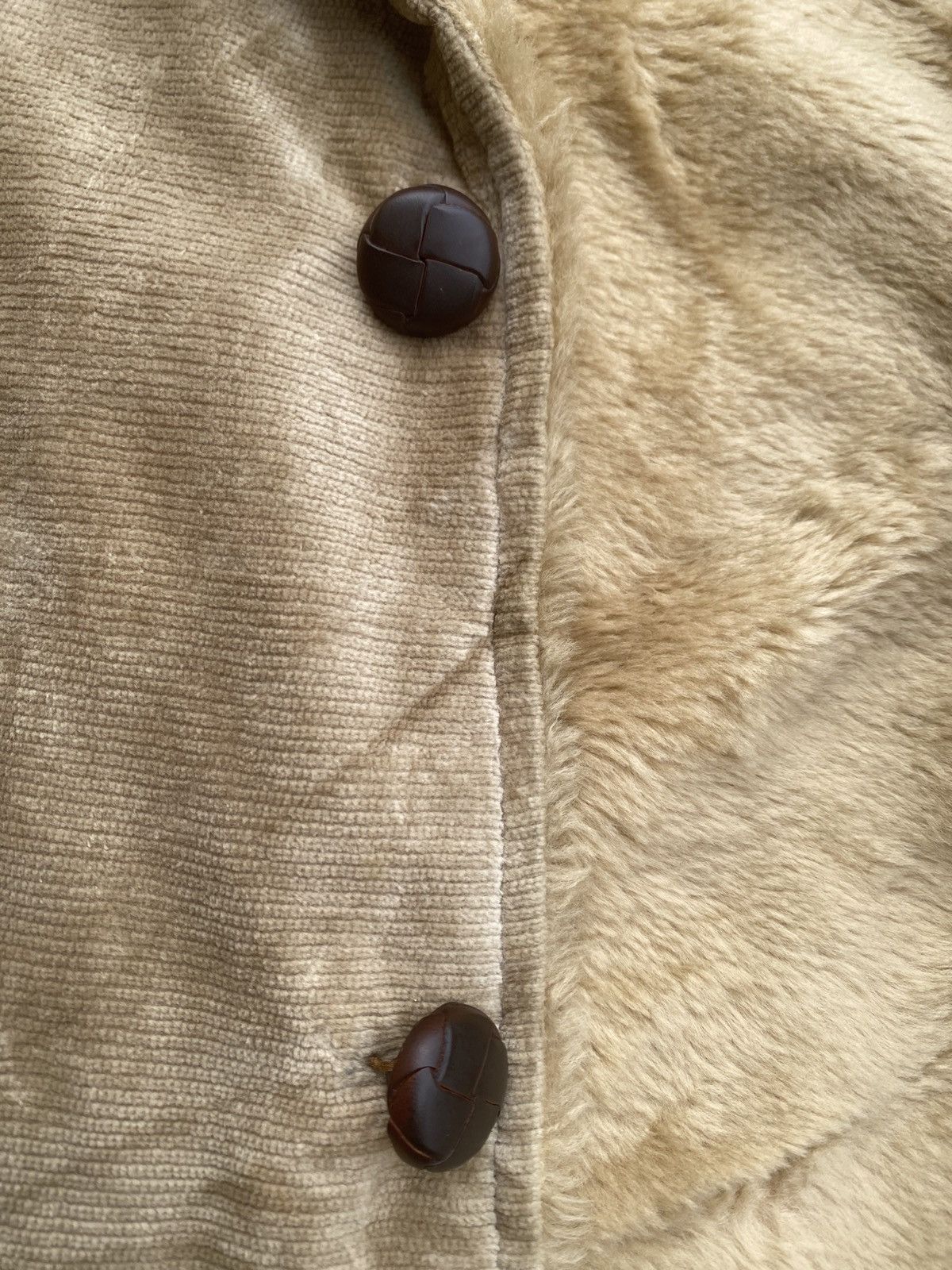 The Real McCoy's Rare Vintage McCoy’s Shearling Jacket Mushroom Buttons Jckt Size US M / EU 48-50 / 2 - 22 Thumbnail