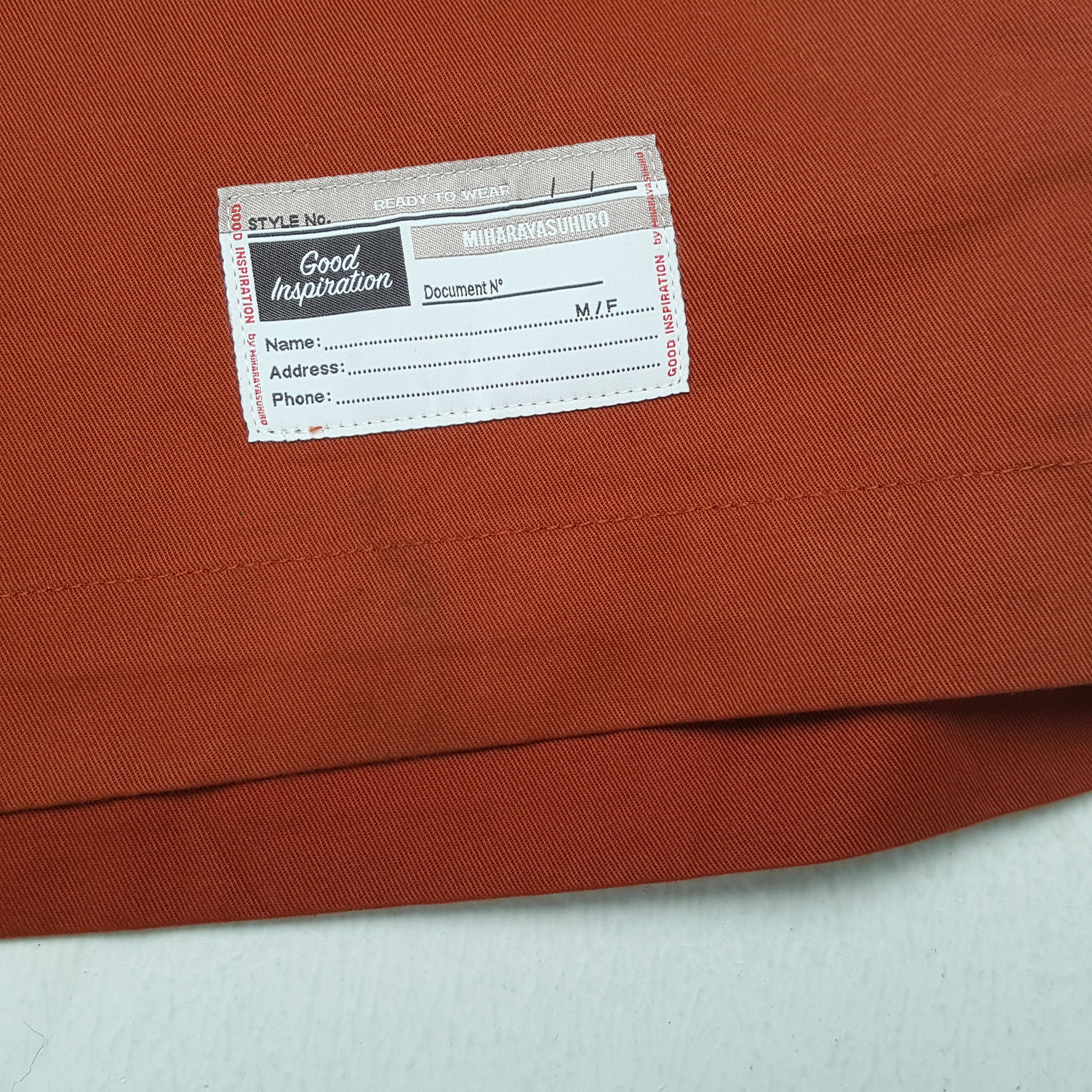 Japanese Brand × Maison MIHARA YASUHIRO × Vintage GOOD INSPIRATION MIHARAYASUHIRO Workwear Style Shirt Size US S / EU 44-46 / 1 - 5 Thumbnail