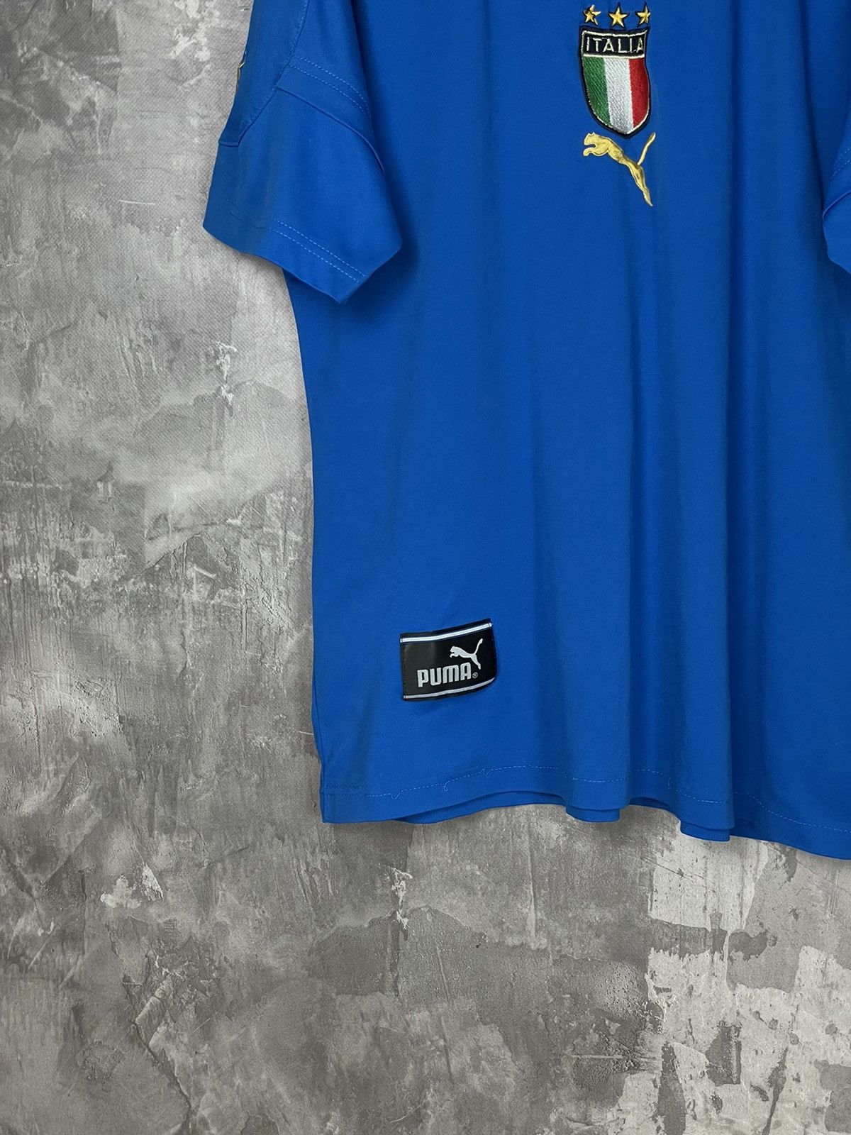 Puma Puma Italy Franchesco Totti Home Vintage 90s Soccer Jersey Size US L / EU 52-54 / 3 - 6 Thumbnail