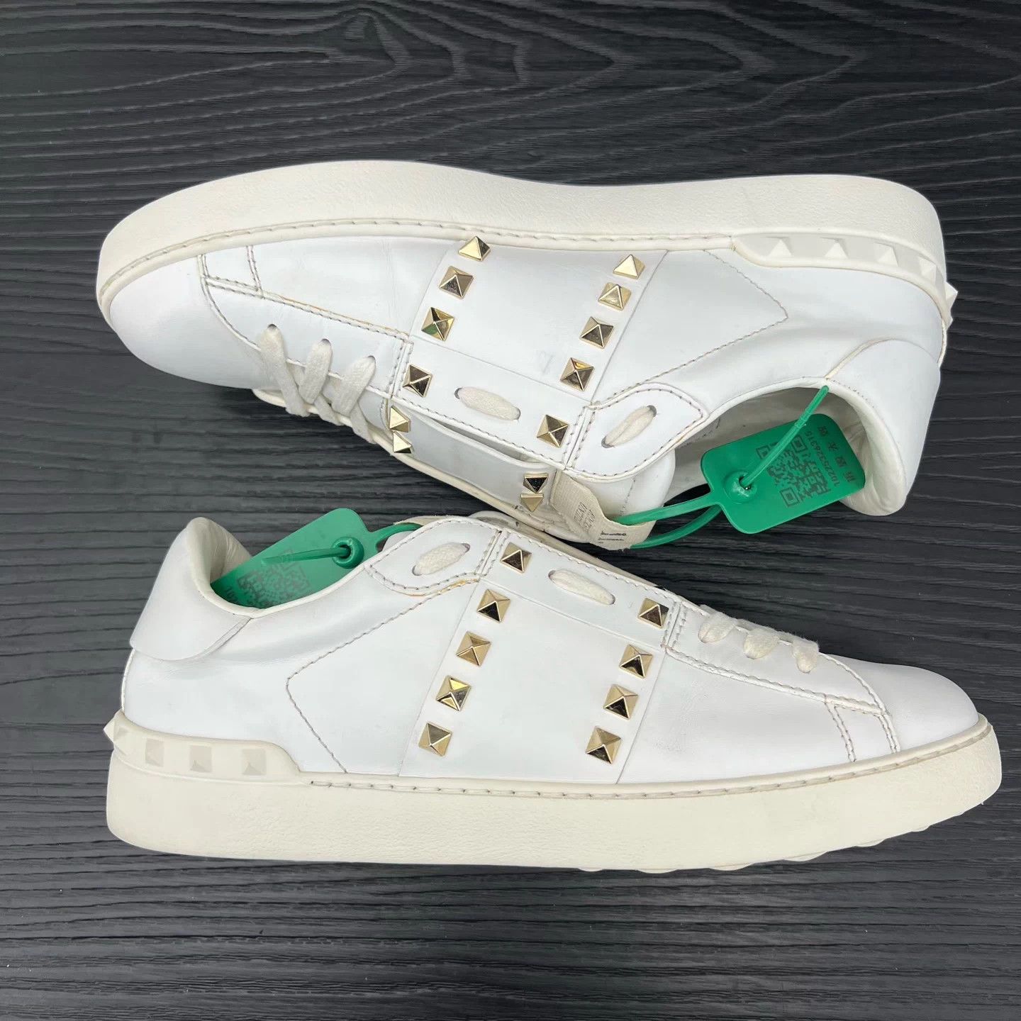 Valentino Valentino Rockstud White 41 Size US 8 / EU 41 - 3 Thumbnail