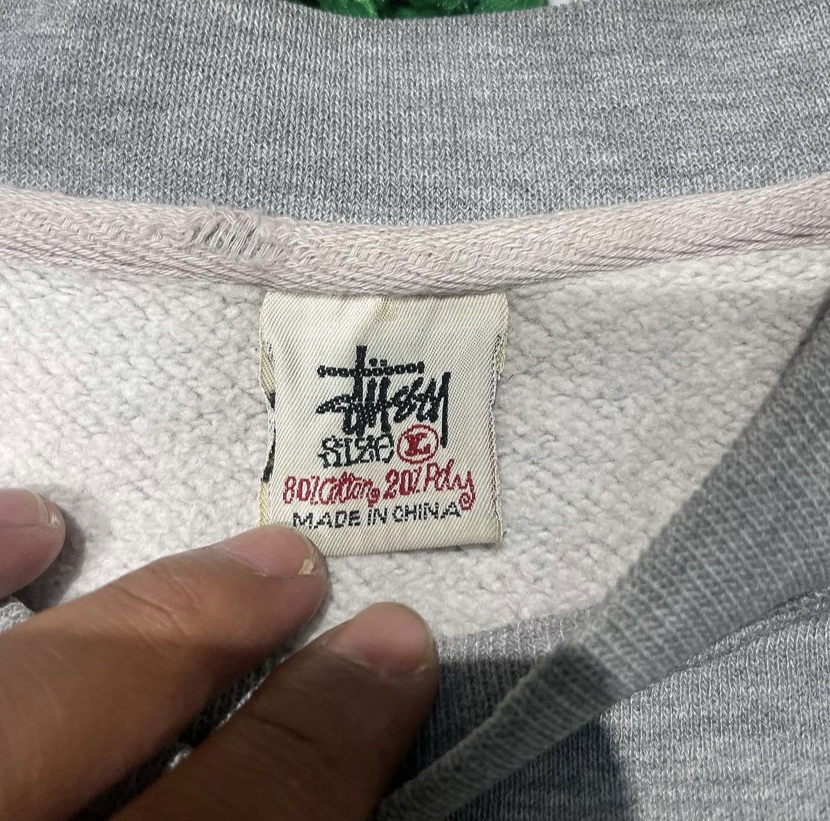 Stussy 90s Stussy Sweatshir Size US L / EU 52-54 / 3 - 3 Thumbnail