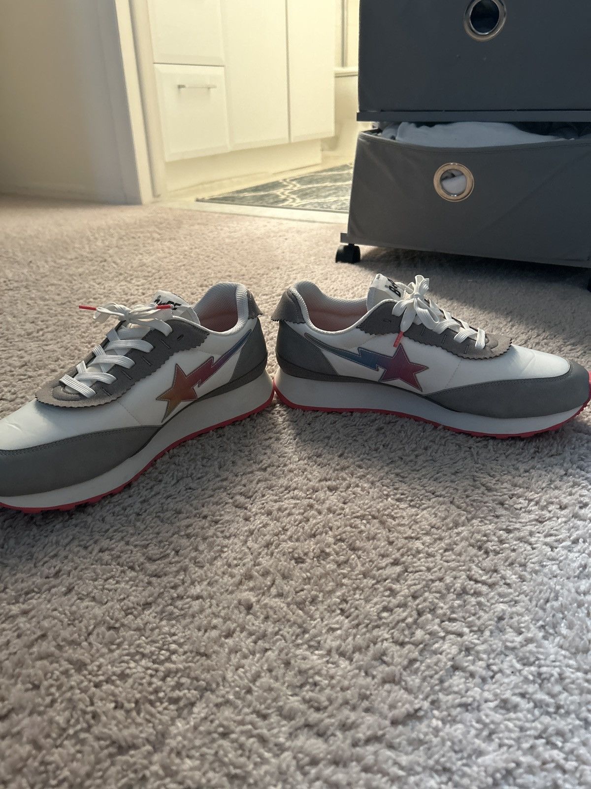 Bape Bape Roadsta “Express Iridescent” Size US 10.5 / EU 43-44 - 3 Thumbnail