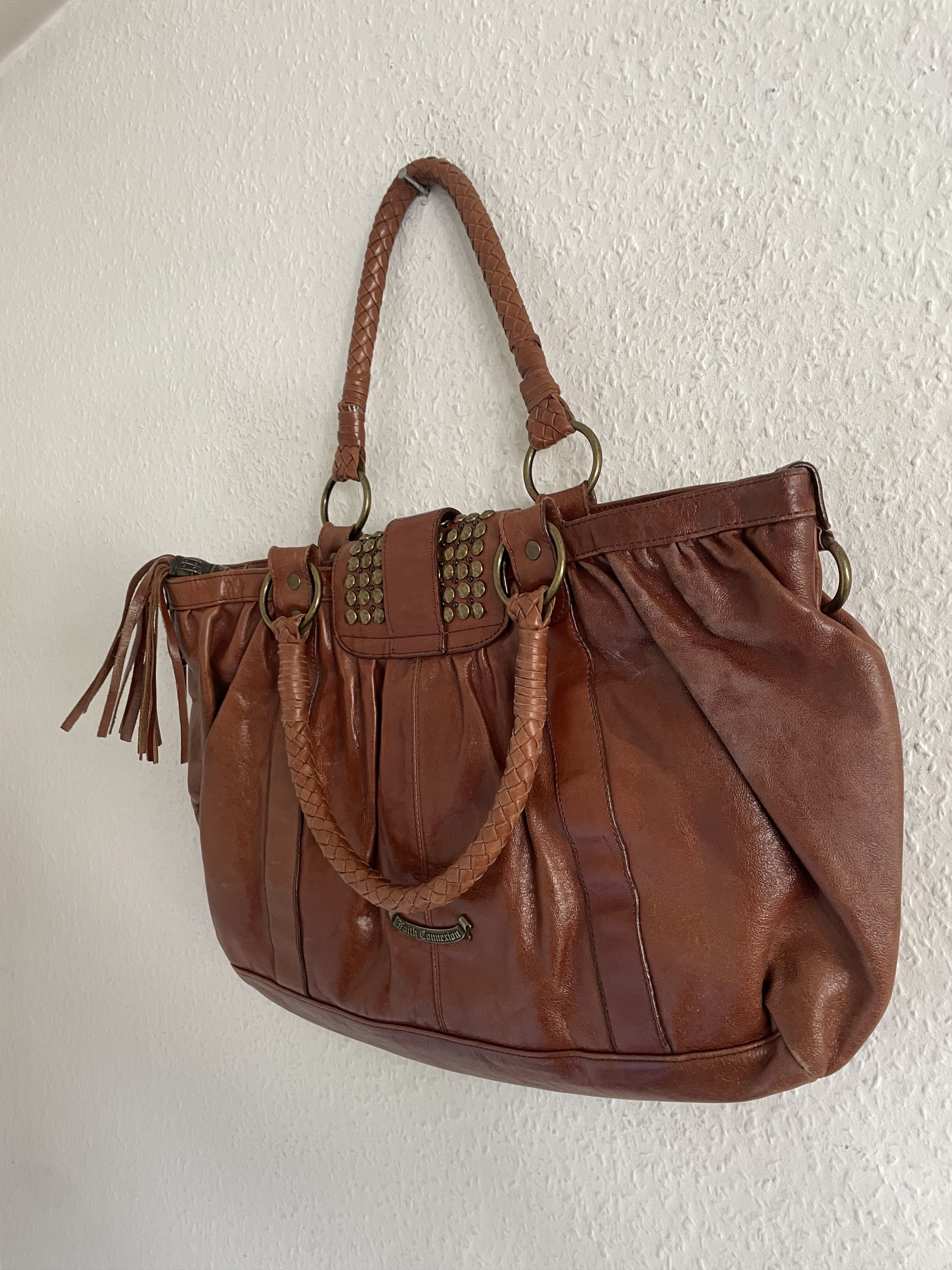 Faith Connexion Leather Handbag Size ONE SIZE - 9 Thumbnail