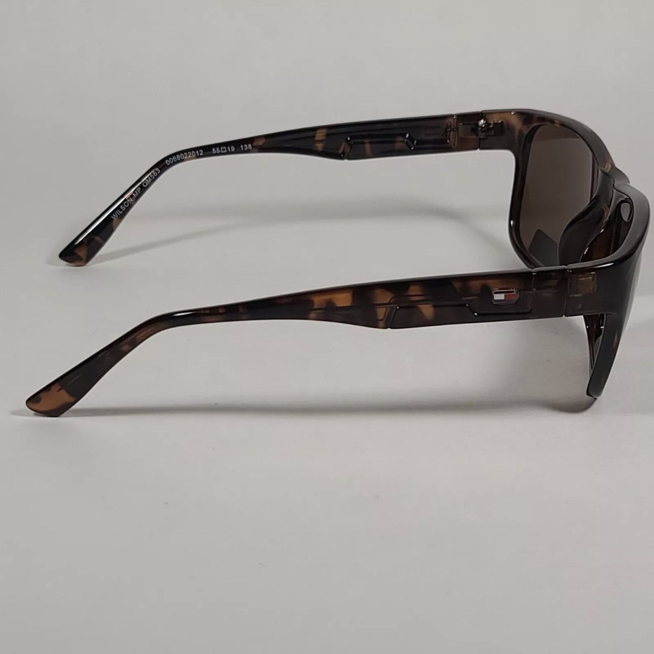 Tommy Hilfiger Tommy Hilfiger Wilson MP OM563 Rectangular Sunglasses Brown Size ONE SIZE - 6 Thumbnail