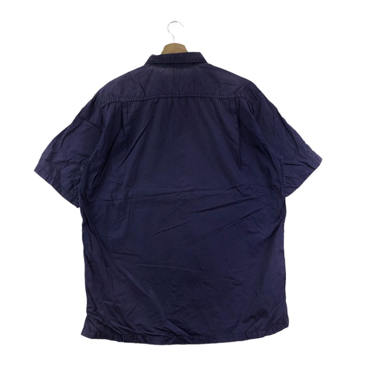 Comme des Garcons COMME DES GARCONS Homme Indigo Distress Casual Tee Shirt Size US L / EU 52-54 / 3 - 4 Thumbnail
