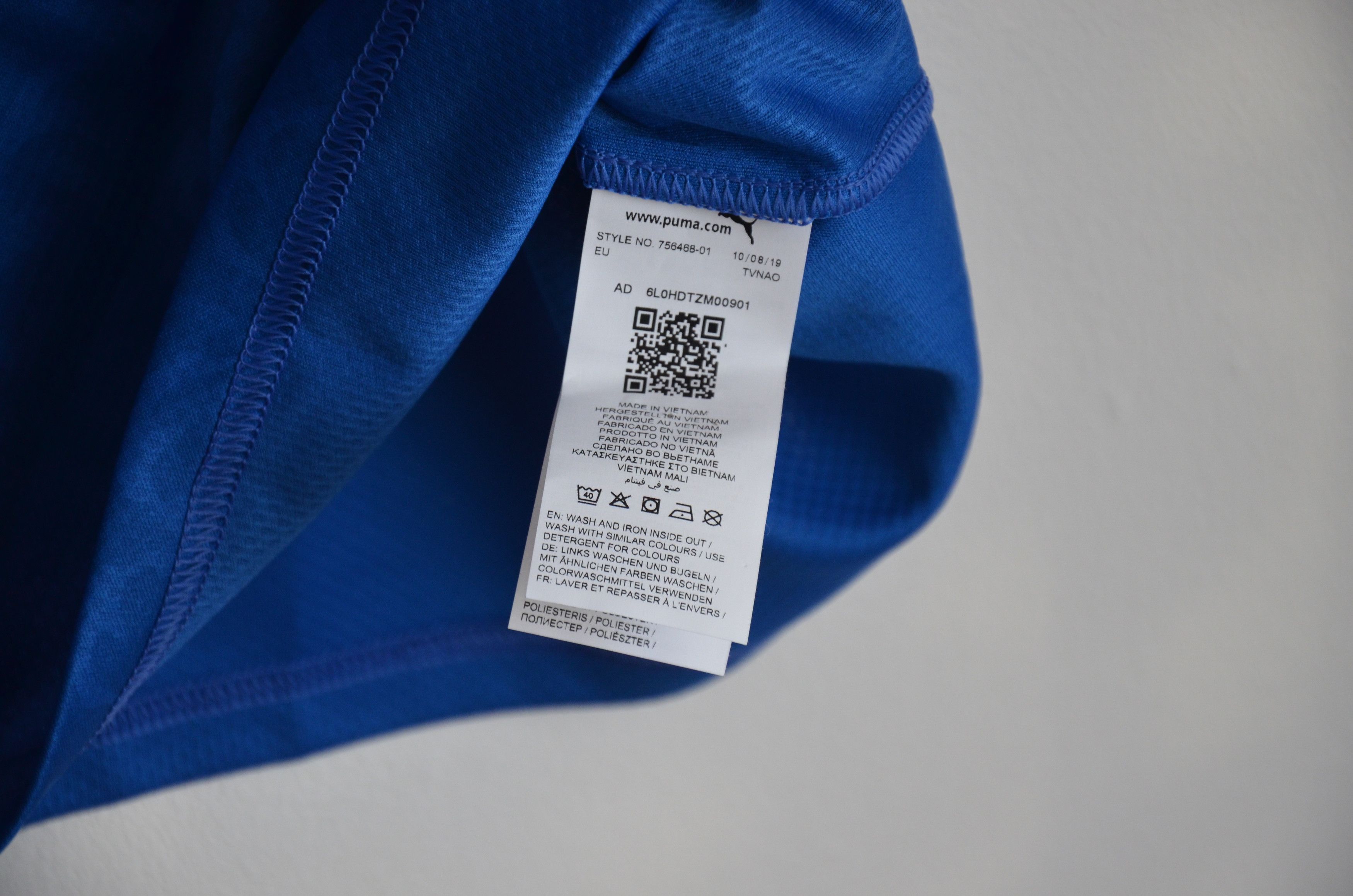 Puma PUMA AMOROSO UEFA Champions Football Shirt Soccer Jersey Size US XXL / EU 58 / 5 - 13 Thumbnail