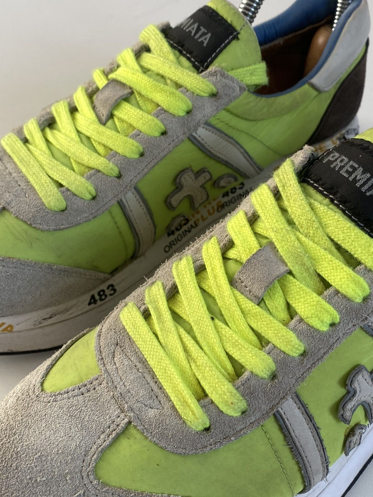 Premiata Premiata Conny Trainers Green Sneakers Size US 8 / IT 38 - 12 Thumbnail
