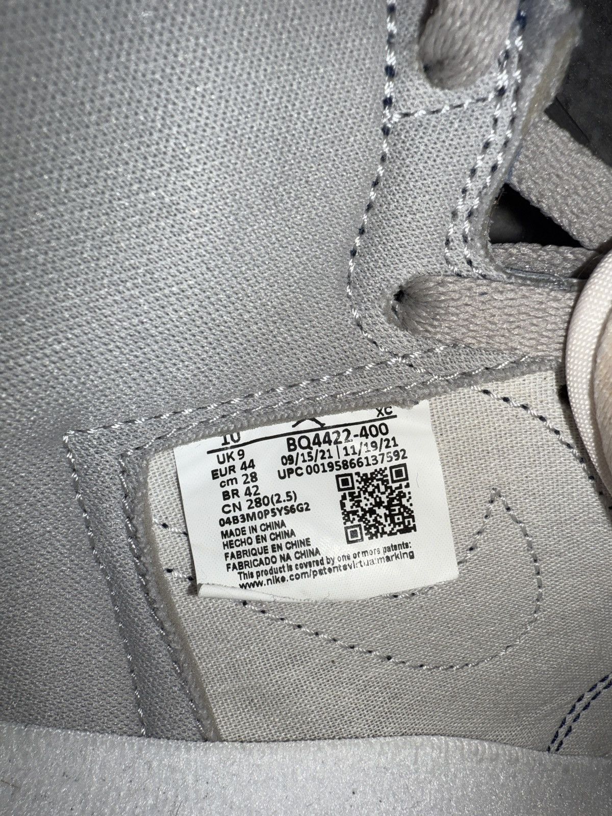 Jordan Brand Jordan 1 High GeorgeTown Size US 10 / EU 43 - 6 Thumbnail