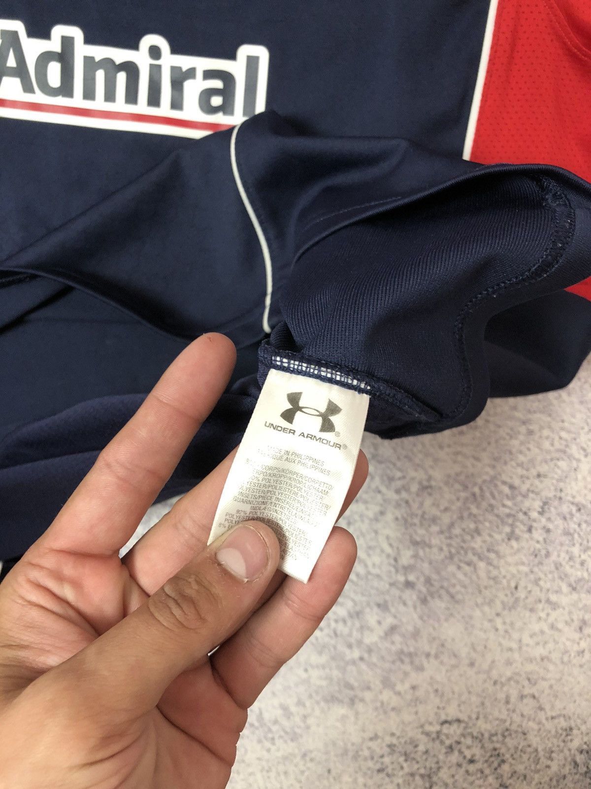Under Armour × Vintage MENS VINTAGE WRU RUGBY SIZE XL SOCCER ADMIRAL Y2K Size US XL / EU 56 / 4 - 4 Thumbnail