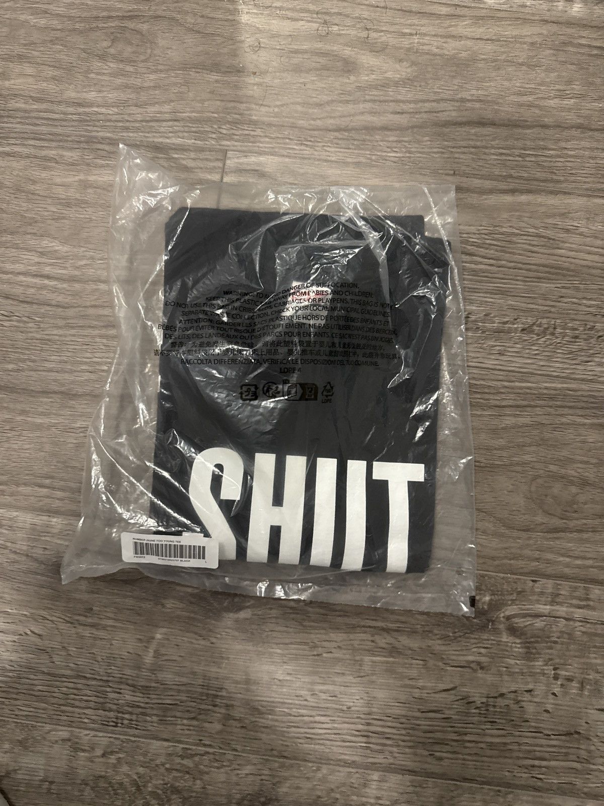 XXL】Supreme/Number (N)ine Shut Up Tee Supreme Number (N)ine Shut