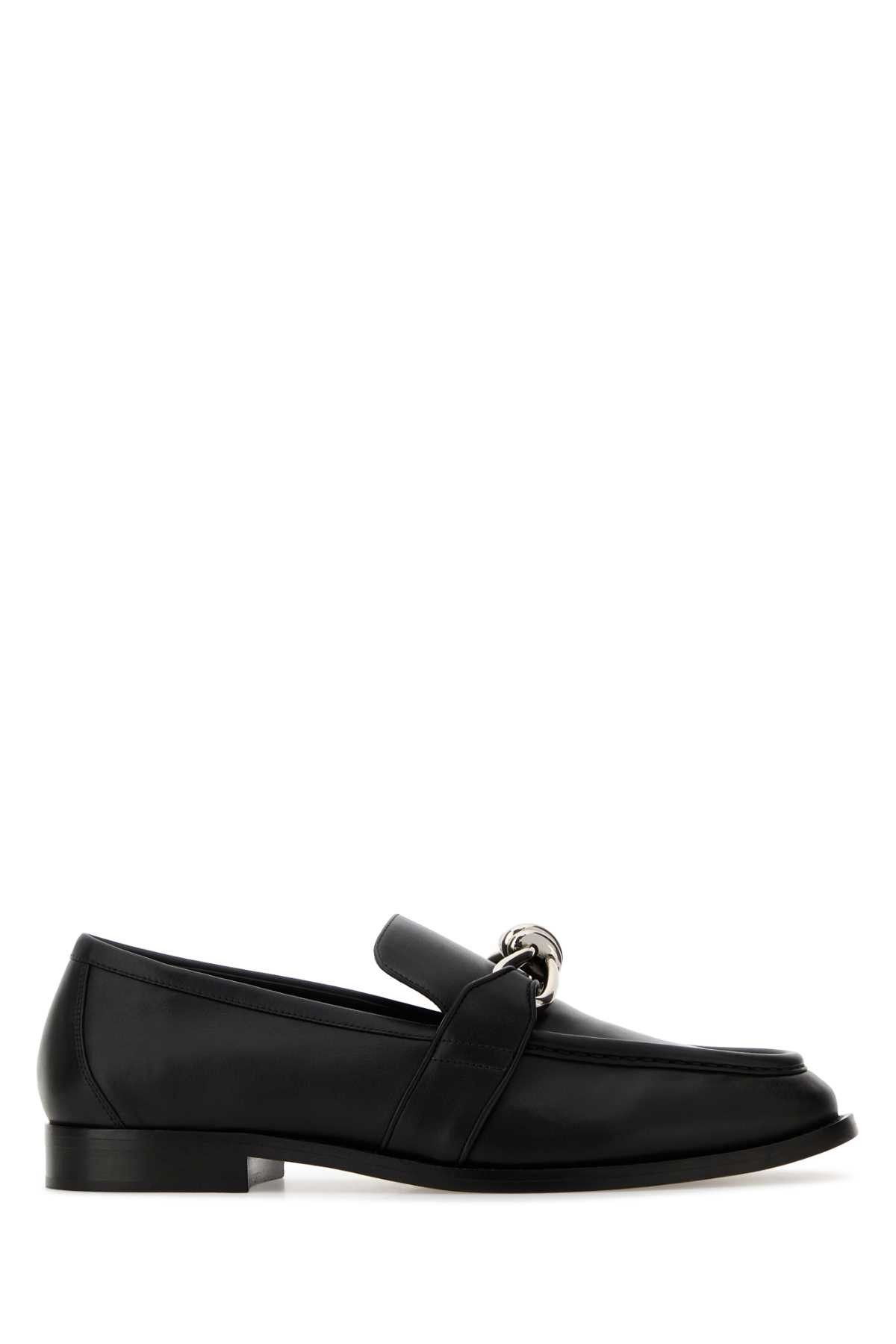 Bottega Veneta Black Leather Astraire Loafers Size US 8 / EU 41 - 1 Thumbnail