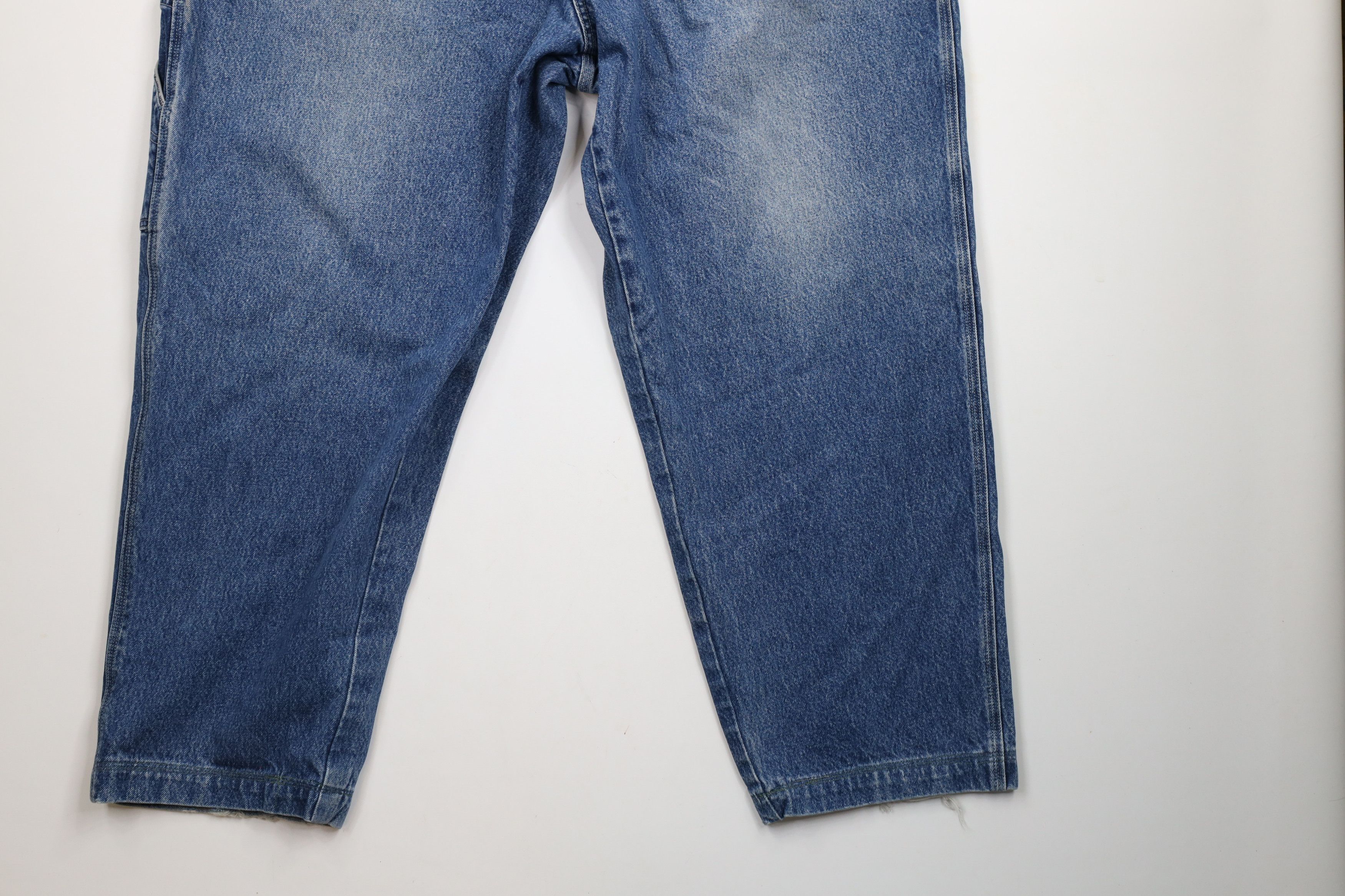 Vintage Vintage 90s Streetwear Baggy Fit Hip Hop Denim Jeans Blue Size US 44 / EU 60 - 4 Thumbnail