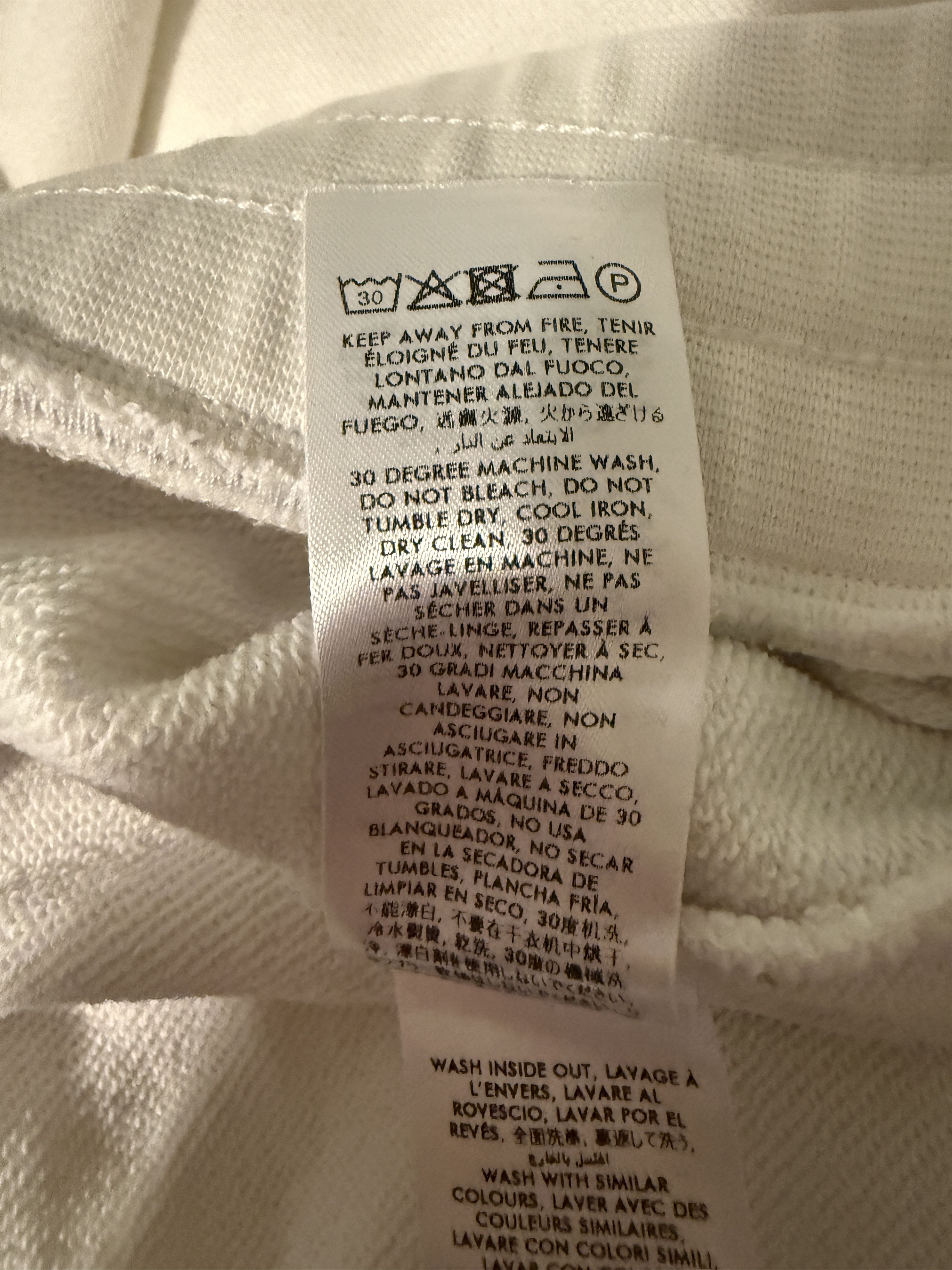 Casablanca White "Casaway" Sweatpant Size US 32 / EU 48 - 6 Thumbnail