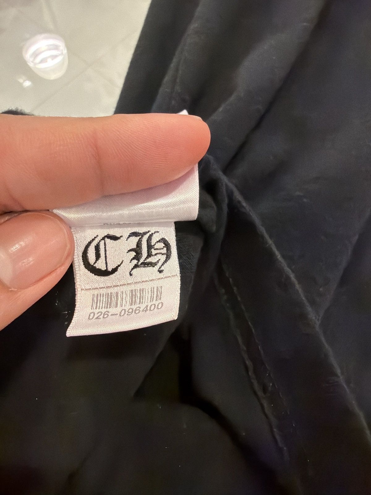 Chrome Hearts Chrome Hearts Paris Exclusive Black Tee Size US L / EU 52-54 / 3 - 6 Thumbnail