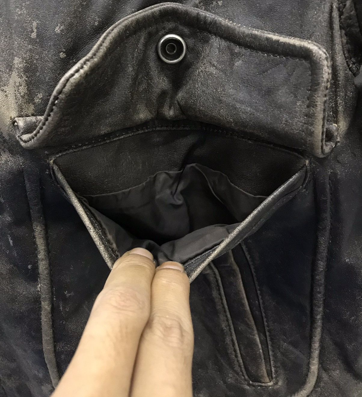 Le TIGRE × Vintage Vintage Le Tigre Envers Leather Jacket Size US M / EU 48-50 / 2 - 6 Thumbnail