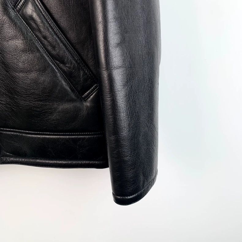 Other Balenciaga size 34 Black sheepskin logo monogrammed fur co Size XXS / US 00 / IT 34 - 4 Thumbnail