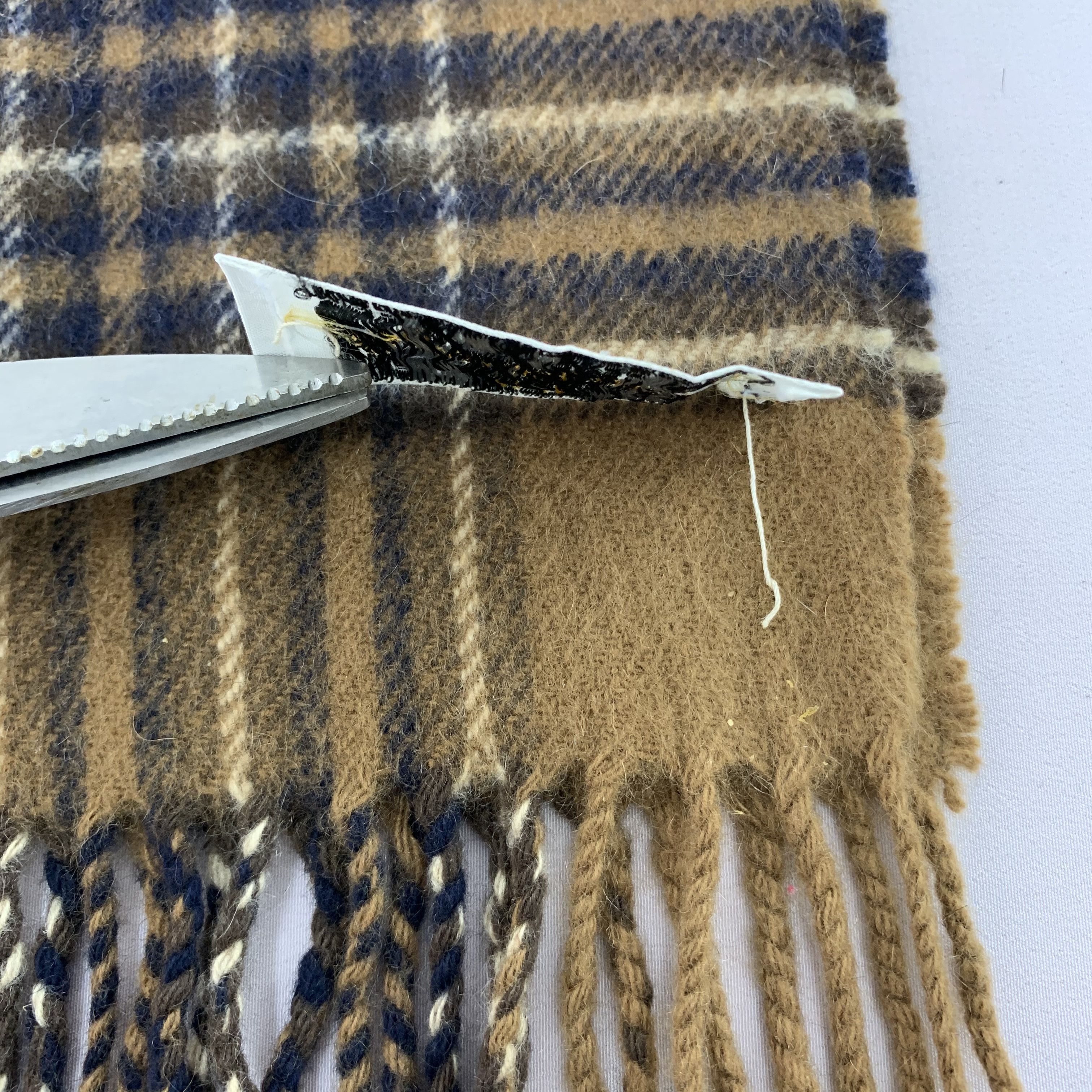 Aquascutum Aquascutum Scarf Cashmere Muffler Neck Wrap BL4324 Size ONE SIZE - 4 Thumbnail