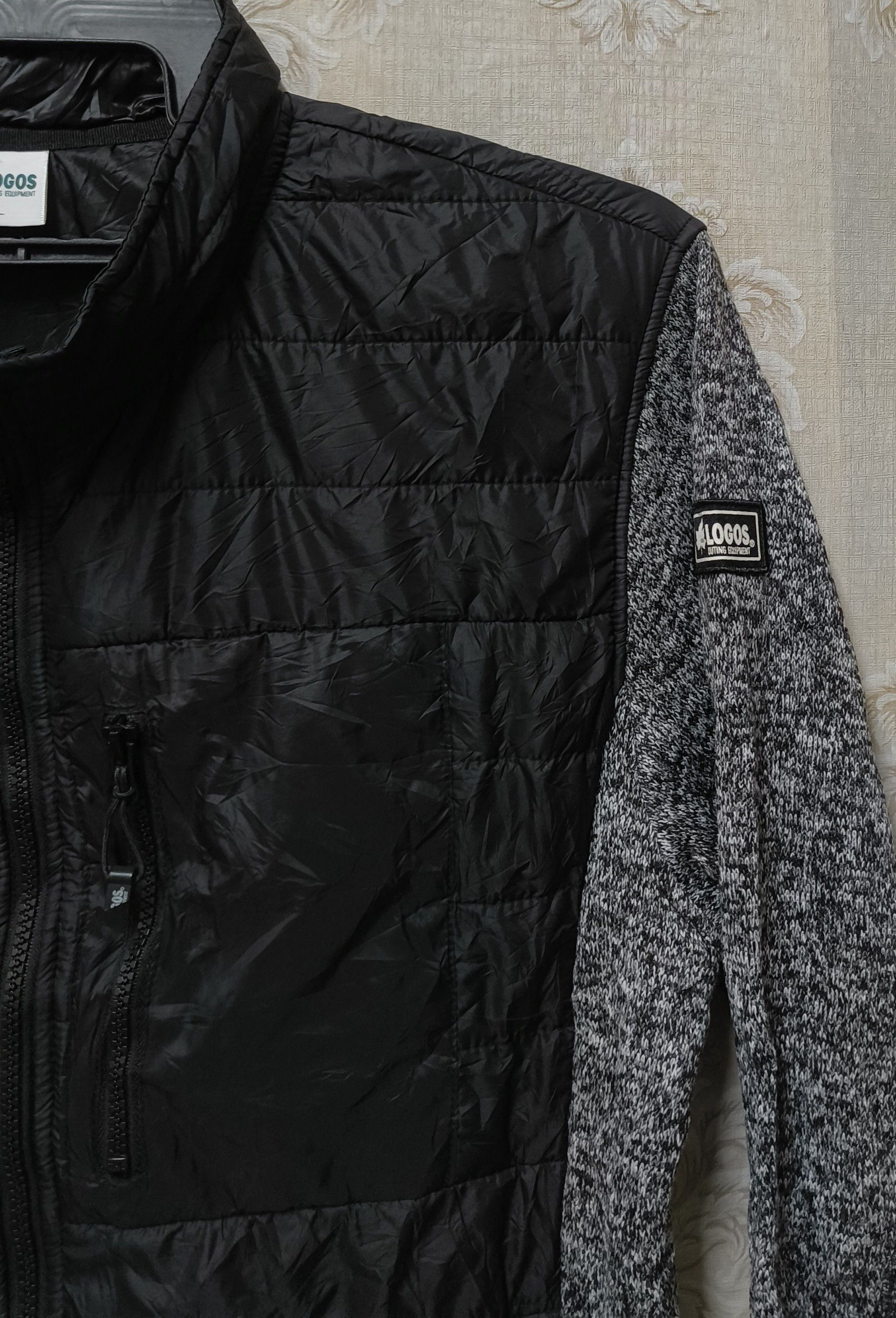 Japanese Brand Logos Outing Equipment Knit Puffer jacket Size L / US 10 / IT 46 - 4 Thumbnail