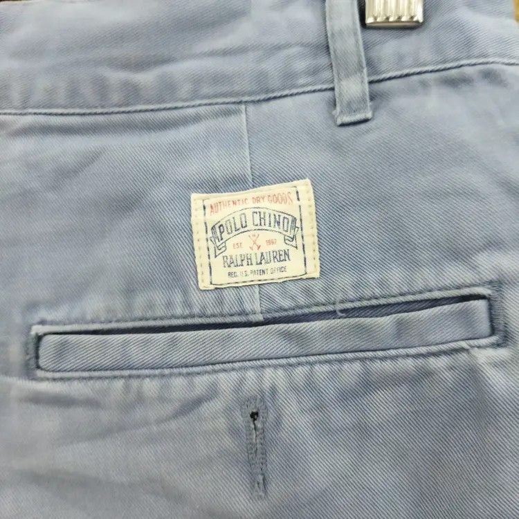 Polo Ralph Lauren POLO RALPH LAUREN FADED BLUE CHINO PANTS Size US 30 / EU 46 - 8 Thumbnail