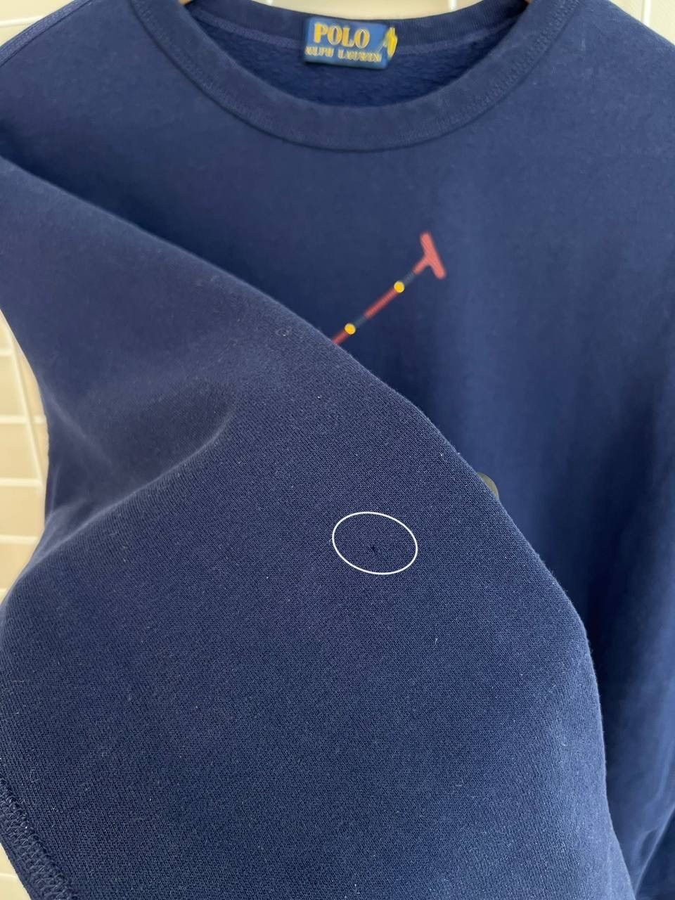 Polo Ralph Lauren Polo Ralph Lauren Big Pony Fleece Sweatshirt Mens Size M Size US M / EU 48-50 / 2 - 12 Thumbnail