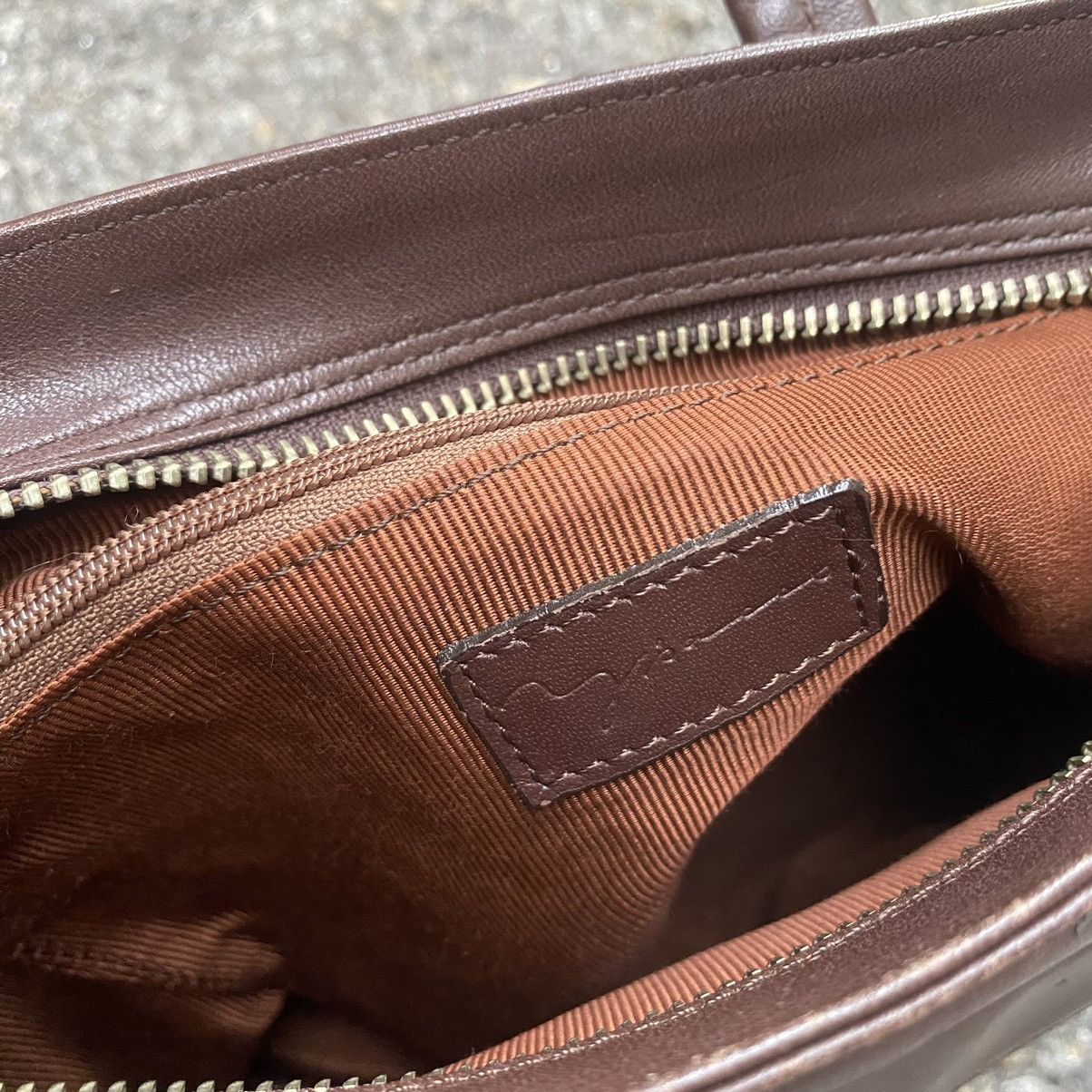 Yohji Yamamoto Leather Bag Yohji Yamamoto SACSNY Y'Saccs Size ONE SIZE - 15 Thumbnail