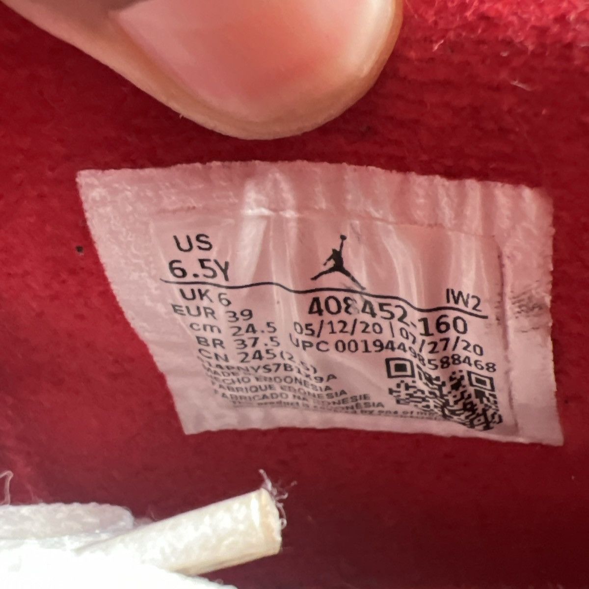Jordan Brand Air Jordan 4 fire red Size US 6.5 / EU 39-40 - 8 Thumbnail