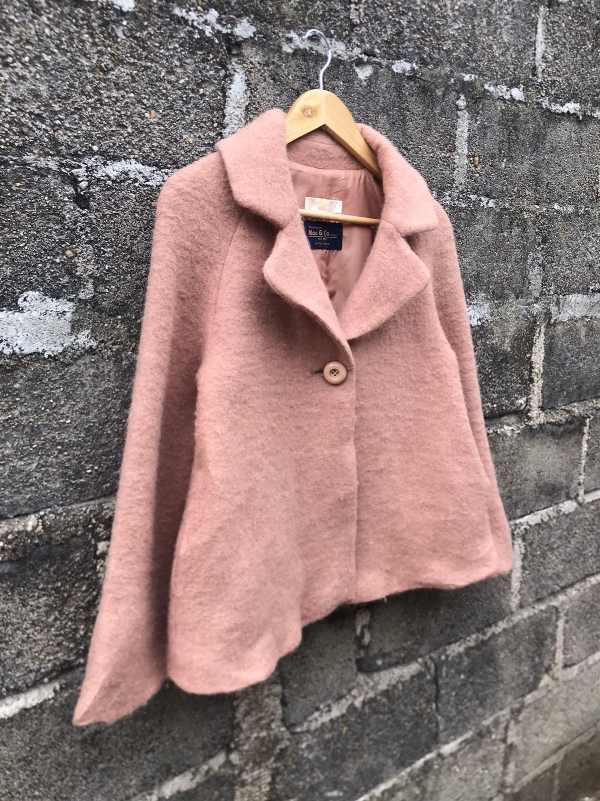MAX&Co. 🔥 Mac & Co Max Mara Cropped Wool Coat Jacket Size M / US 6-8 / IT 42-44 - 2 Thumbnail