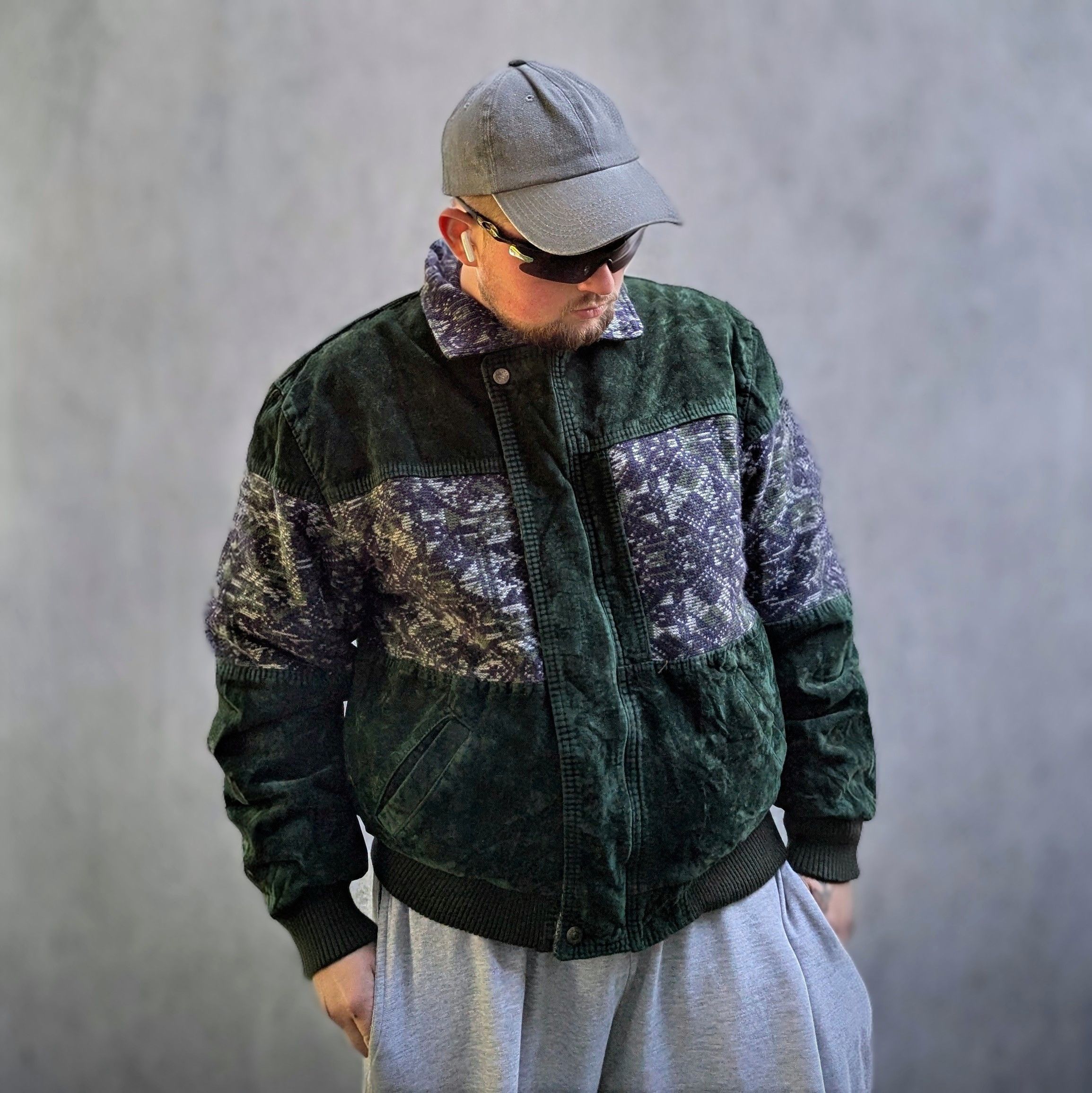 Vintage ALTA Moda F.G.A Rare Italian Mens VTG Streetwear Boho Jacket Size US XXL / EU 58 / 5 - 1 Thumbnail