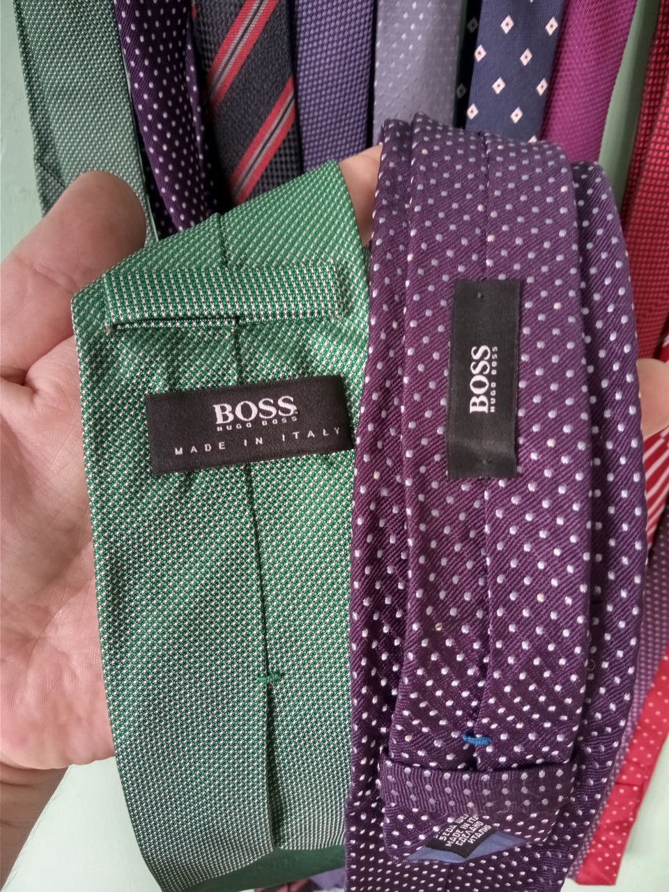 Hugo Boss Set of 11 silk ties Hugo Boss Made in Italy Size ONE SIZE - 6 Thumbnail