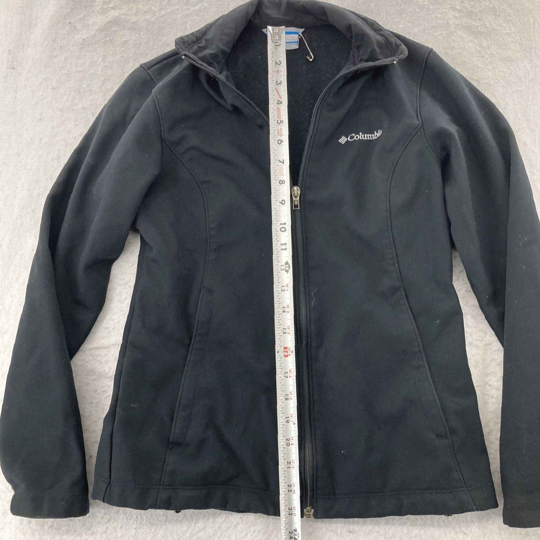 Vintage Columbia Jacket Womens Extra Small Black Full Zip Outdoor Hiking Size XS / US 0-2 / IT 36-38 - 6 Thumbnail
