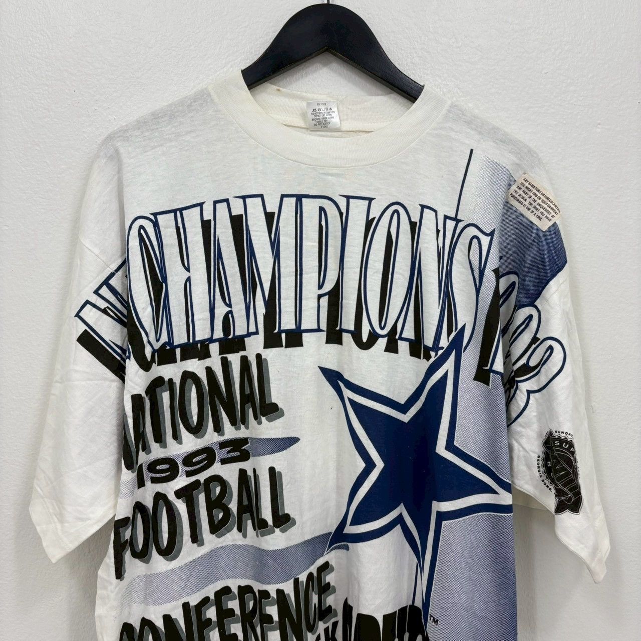 Vintage Vintage 90s Dallas Cowboys NFL shirt size XL wts03 Size US XL / EU 56 / 4 - 3 Thumbnail