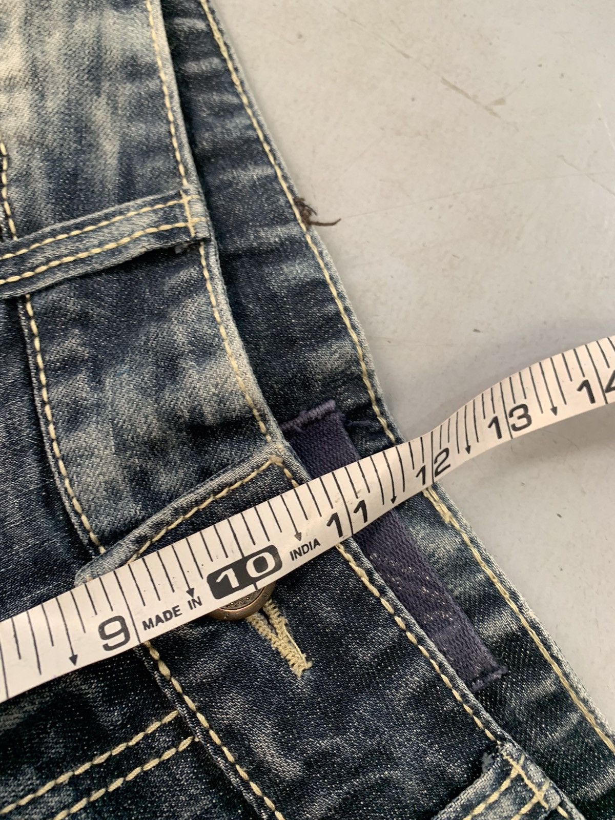 Japanese Brand Vintage Evisu inspired emboridered denim Size US 34 / EU 50 - 11 Thumbnail