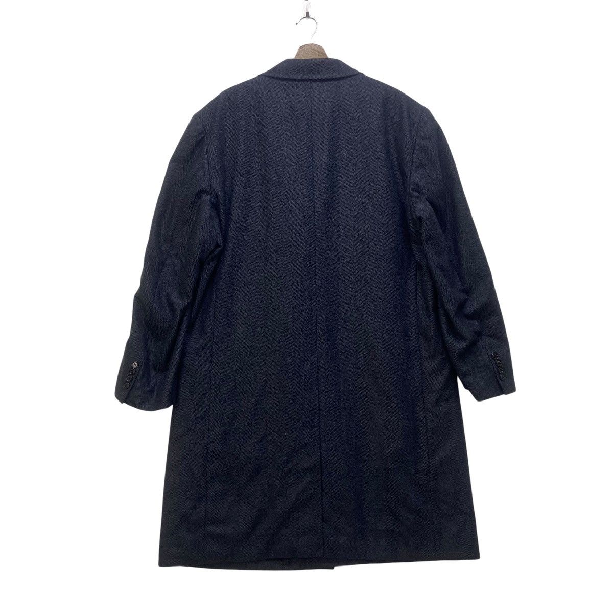 Aquascutum Vintage Aquascutum London Herringbone Wool Long Coat Size US L / EU 52-54 / 3 - 5 Thumbnail