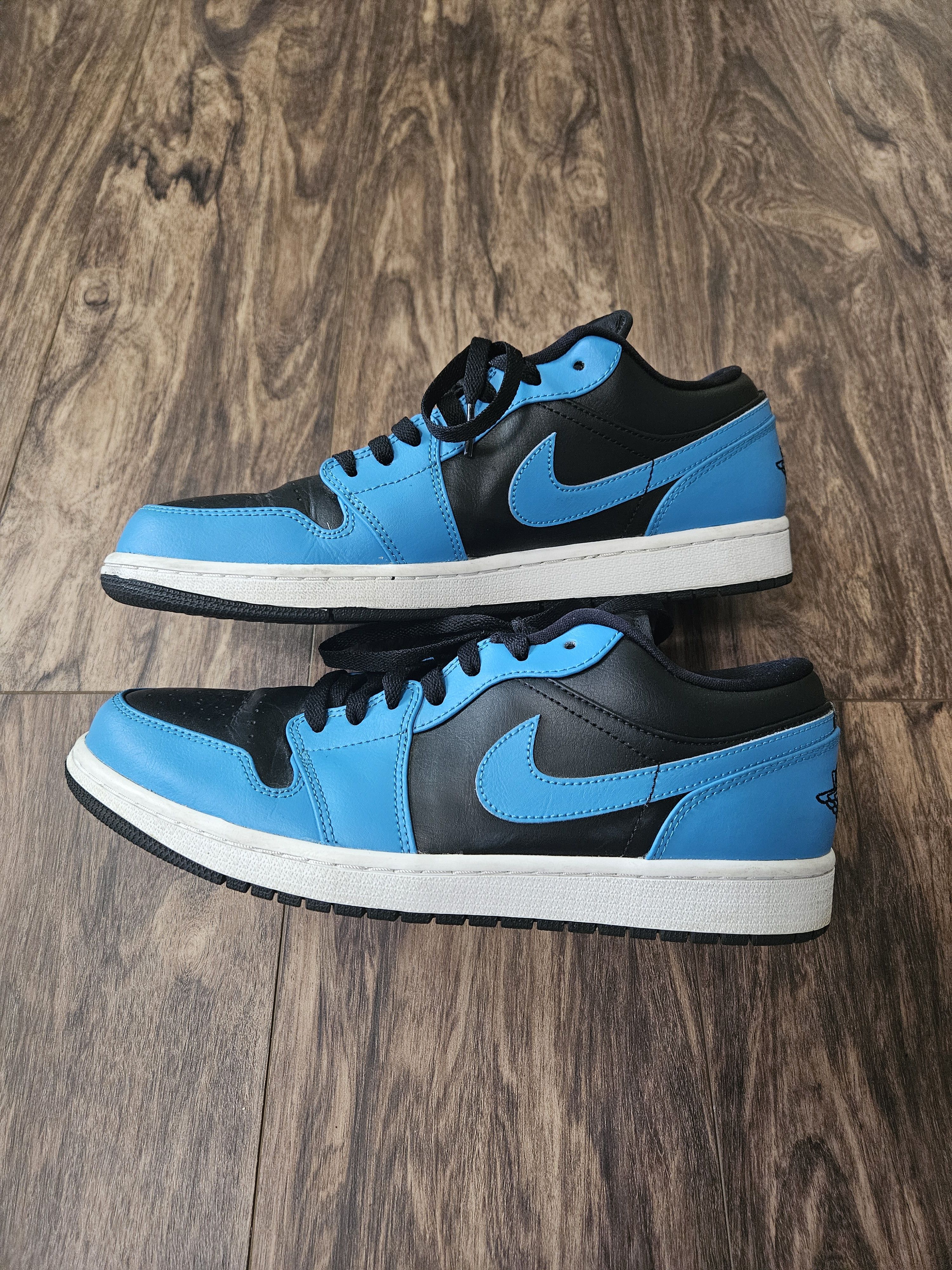 Nike Air Jordan 1 Low Laser Blue Black Size US 10.5 / EU 43-44 - 1 Thumbnail