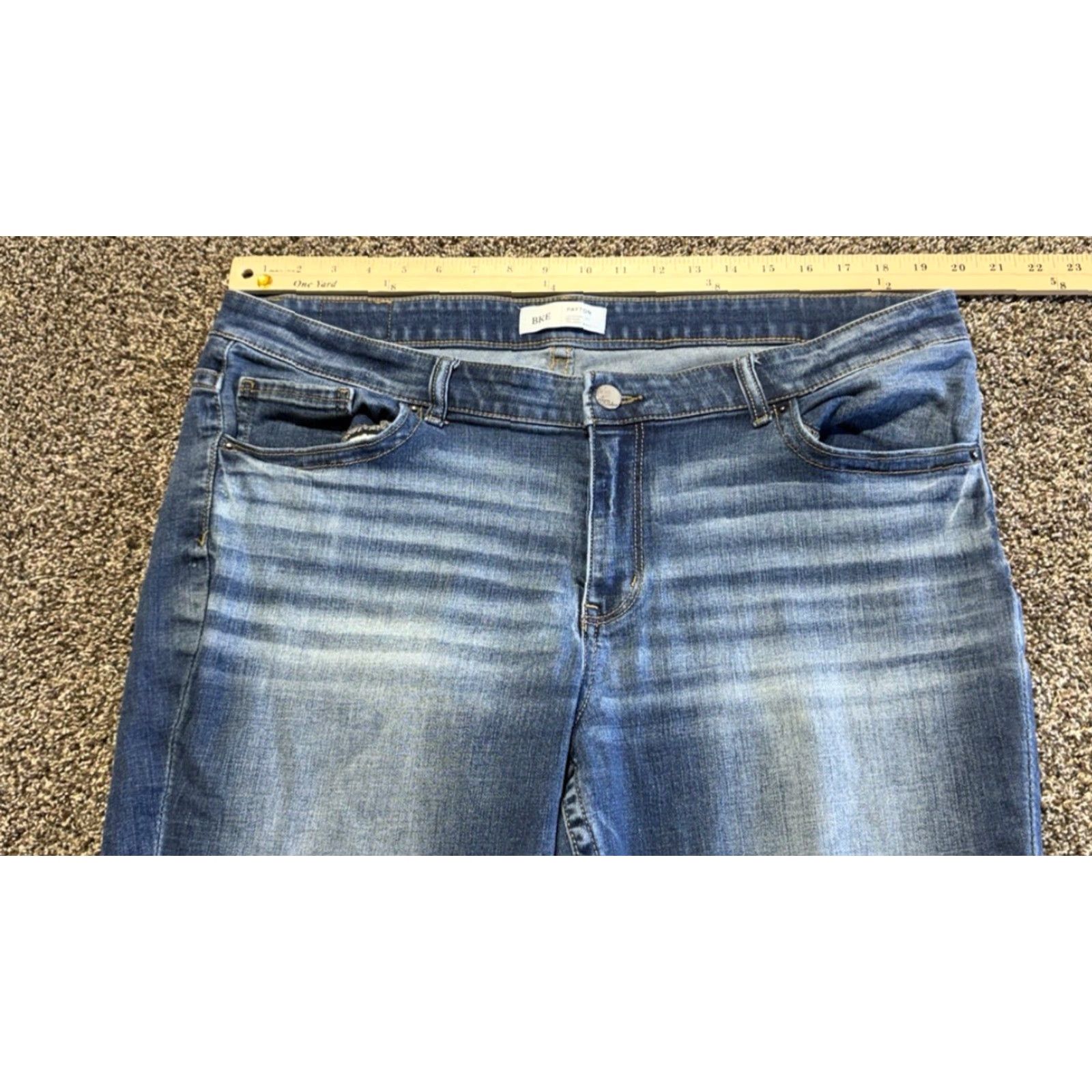 Vintage BKE Buckle Payton Men Jeans Size 38 Blue Denim Mid Rise Bootcut 38X35 Size US 38 / EU 54 - 7 Thumbnail