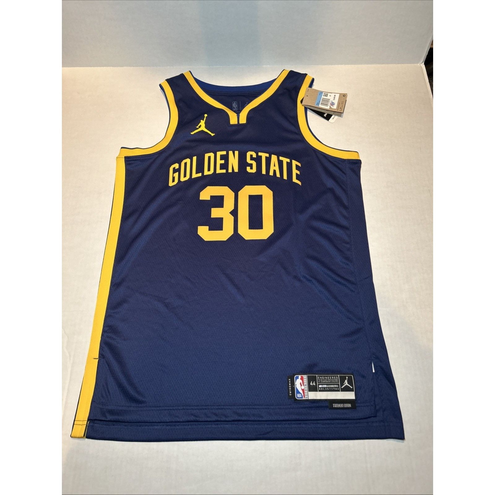 Nike Nike Curry Warriors Statement Swingman Jersey M Size US M / EU 48-50 / 2 - 2 Thumbnail