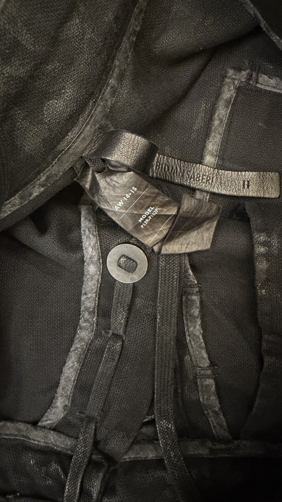 Boris Bidjan Saberi BBS P13 RF Pants AW14-15 Size US 32 / EU 48 - 6 Thumbnail