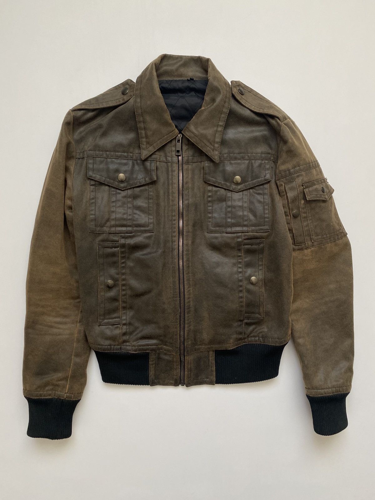 5351 POUR LES HOMMES 5351 pour les hommes faux leather jacket Size US S / EU 44-46 / 1 - 1 Thumbnail