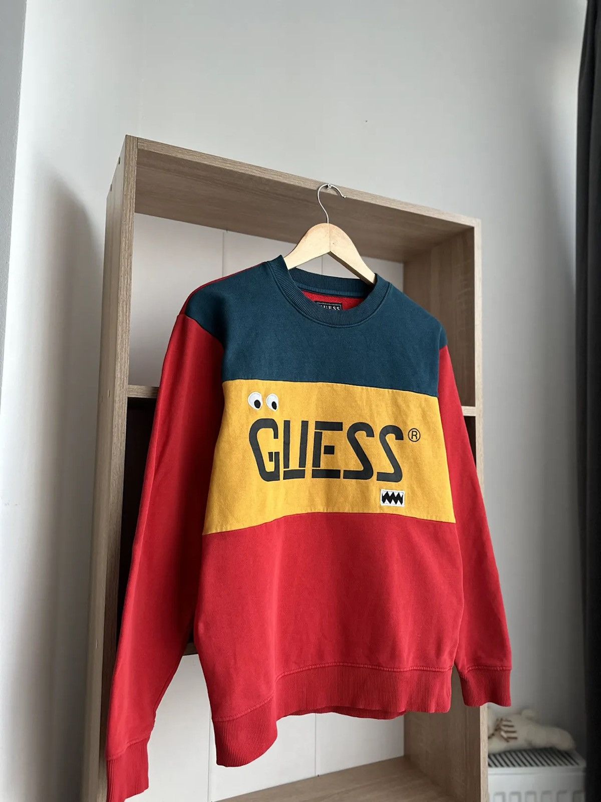 Vintage Guess Center Logo Sweatshirt