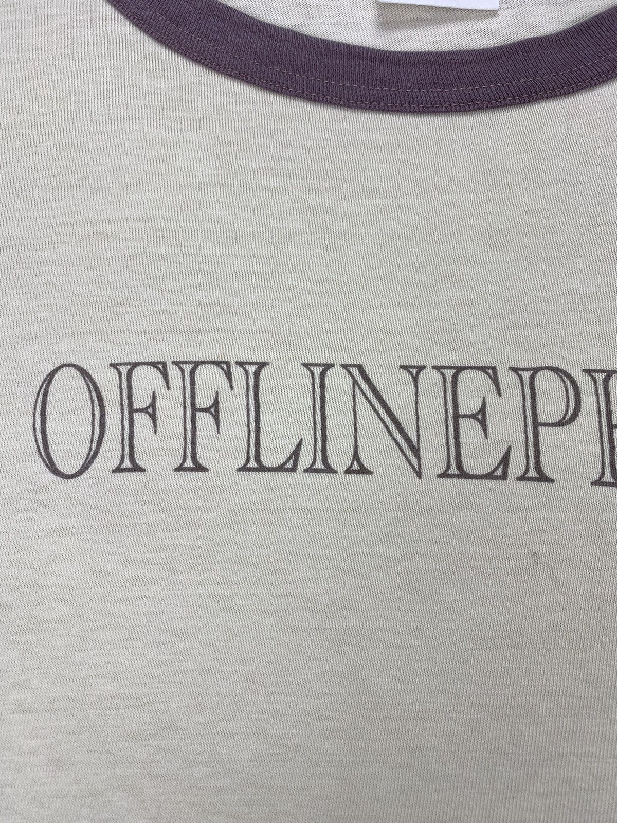 Good Enough Vintage Rare GOOD ENOUGH “OfflinePhobia” Ringer Pocket Tee Size US M / EU 48-50 / 2 - 3 Thumbnail