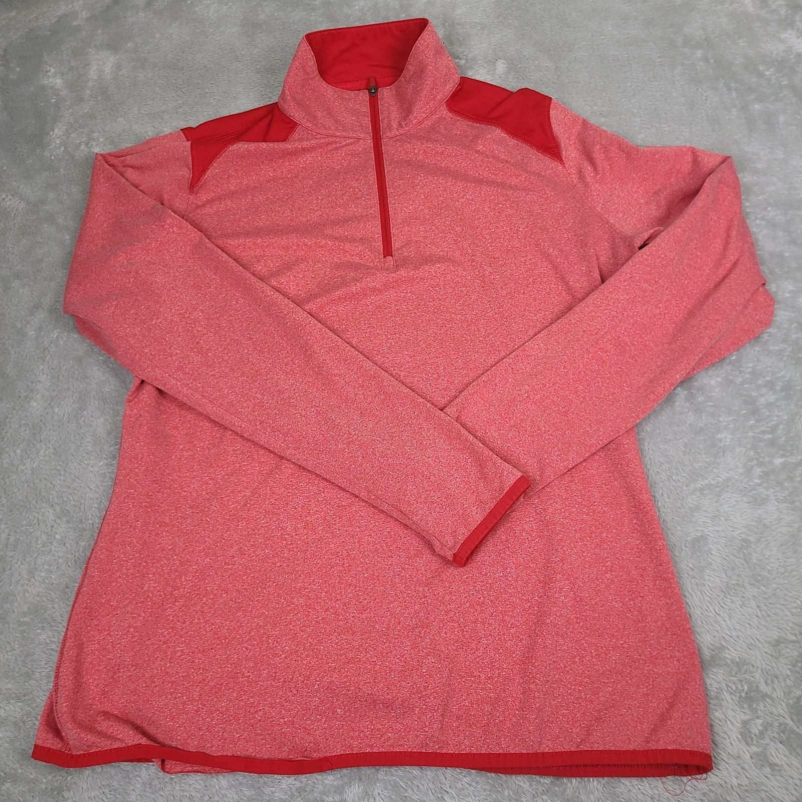 Nike Nike Birdie Half-Zip 2.0 Womens Golf Top Size X-Large Red Pu Size XL / US 12-14 / IT 48-50 - 1 Thumbnail