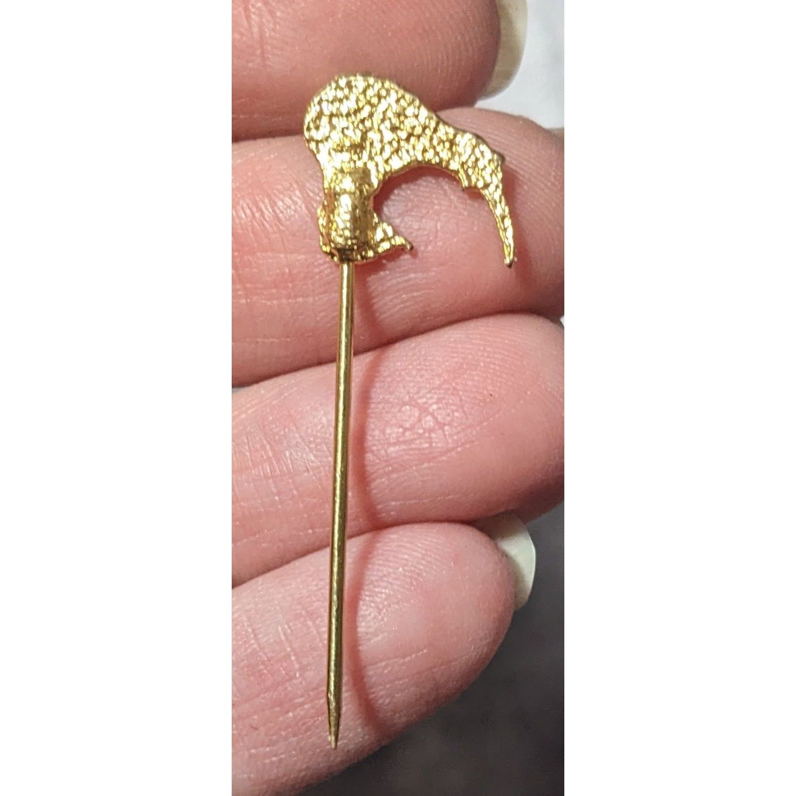 Other Vintage Kiwi Bird Gold Tone Collectible Stick Pin Size ONE SIZE - 4 Thumbnail